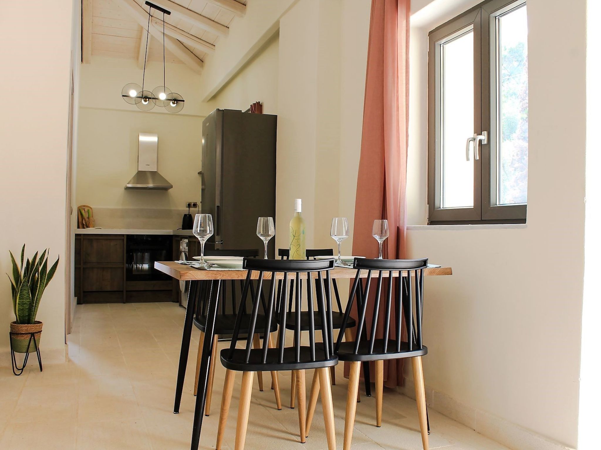 Villa Amfiliki in der Nähe der Agni-Bucht mit privatem Pool-Binnen