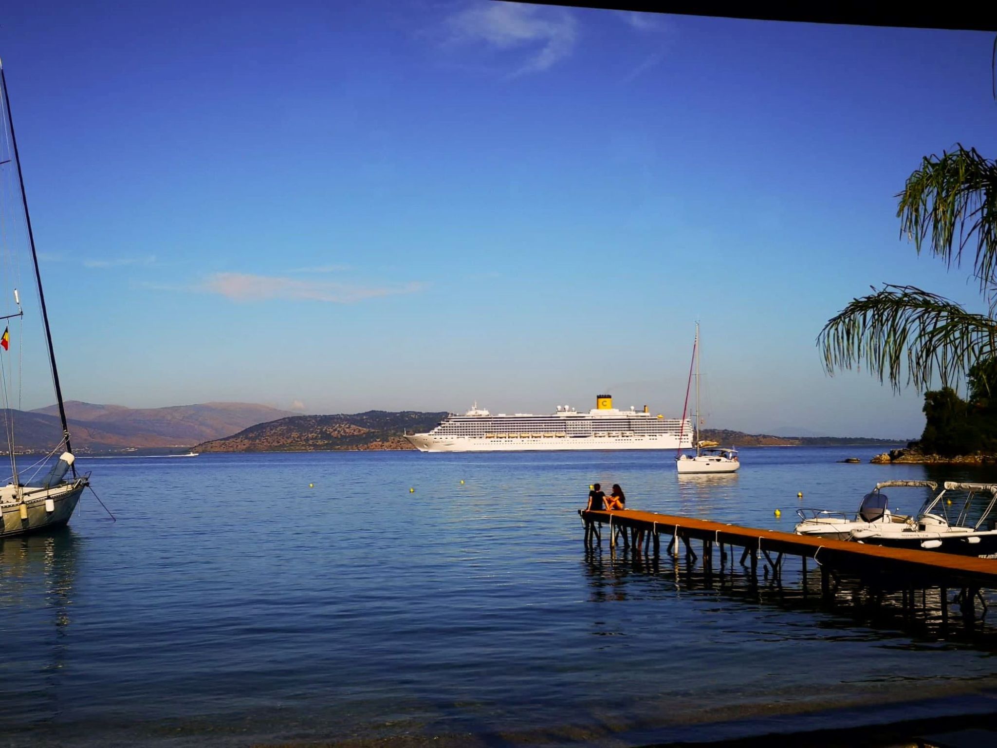 Villa Amfiliki in der Nähe der Agni-Bucht mit privatem Pool-Binnen
