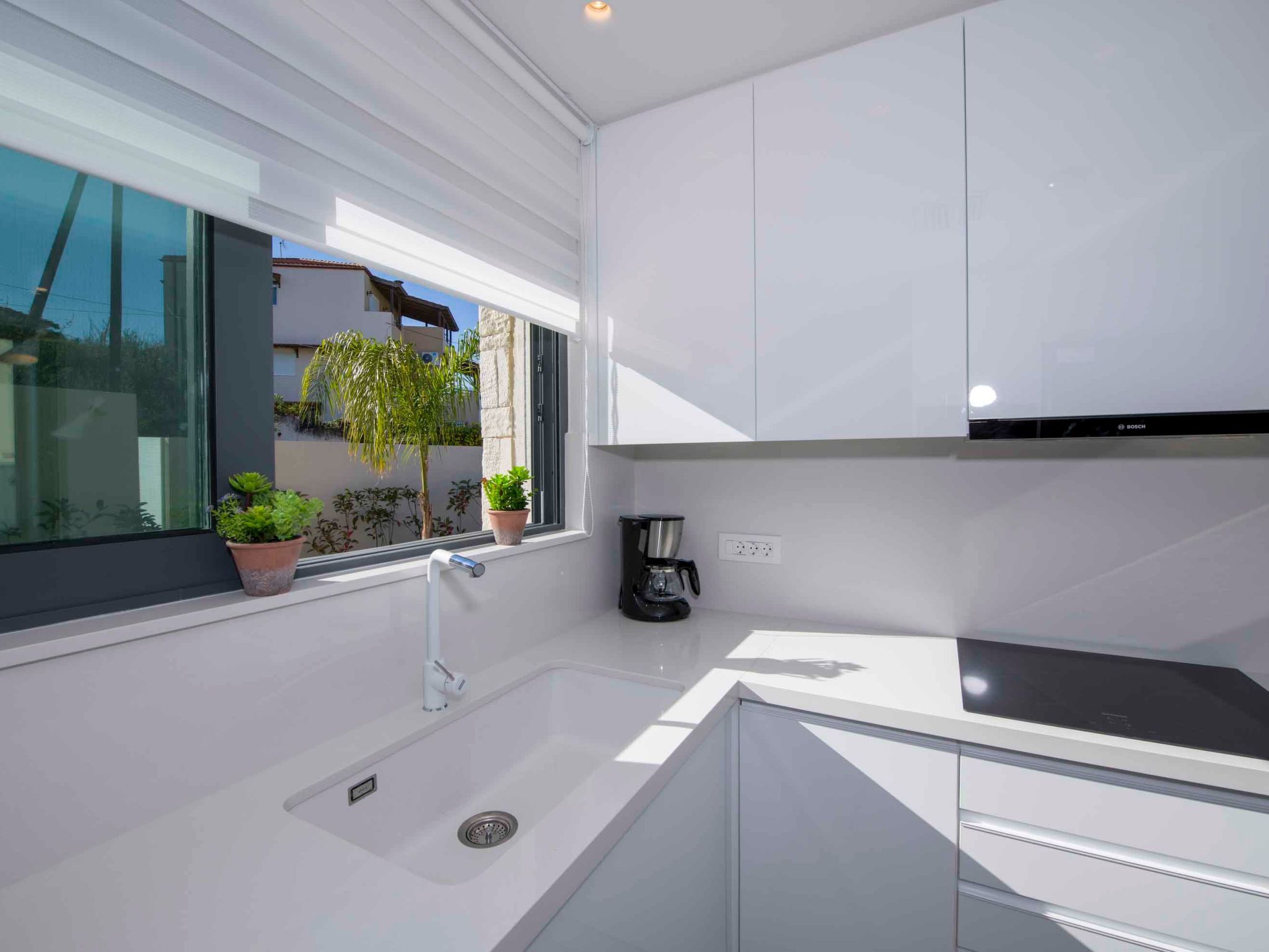 Kalyves Royal Villa-''Gratis''beheizter Pool, Fitnessraum, Meerblick-Binnen