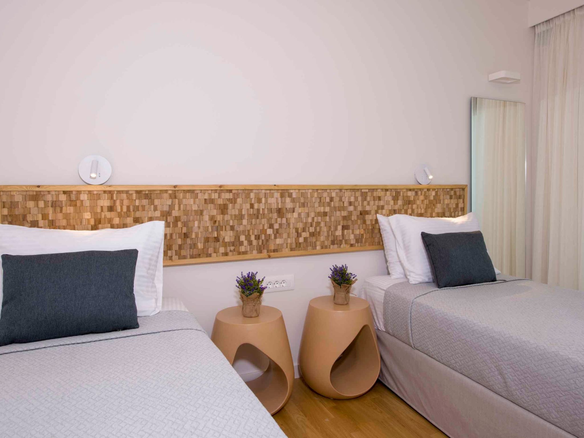 Kalyves Royal Villa-''Gratis''beheizter Pool, Fitnessraum, Meerblick-Binnen