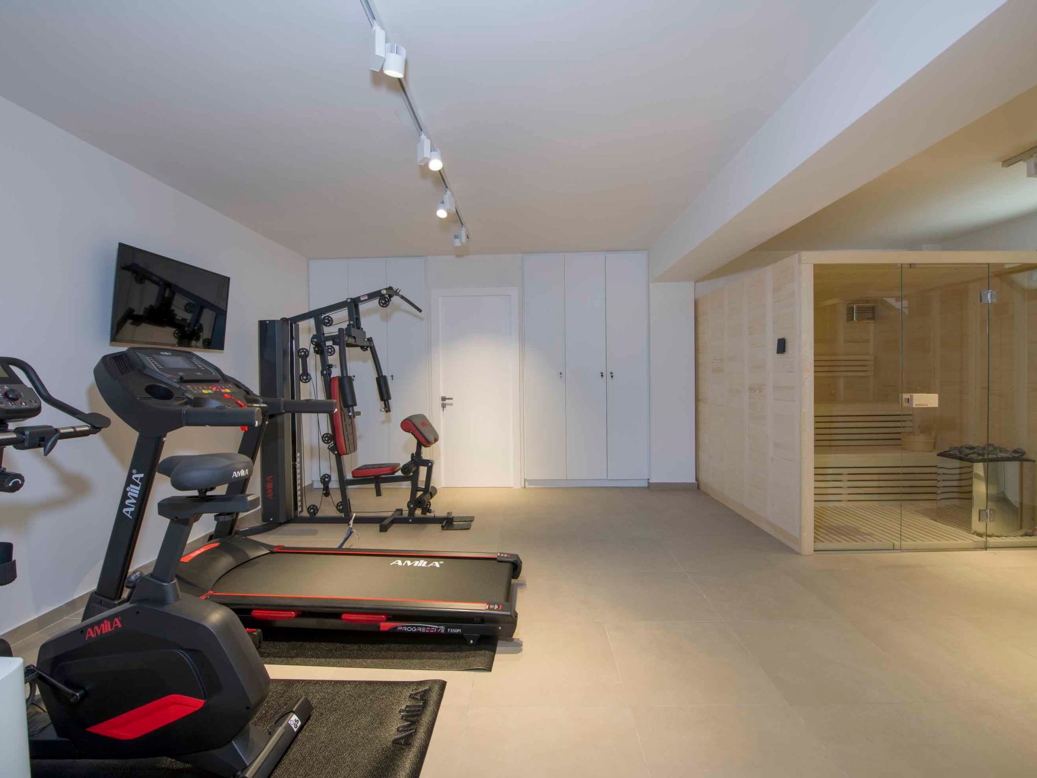 Kalyves Royal Villa-''Gratis''beheizter Pool, Fitnessraum, Meerblick-Binnen