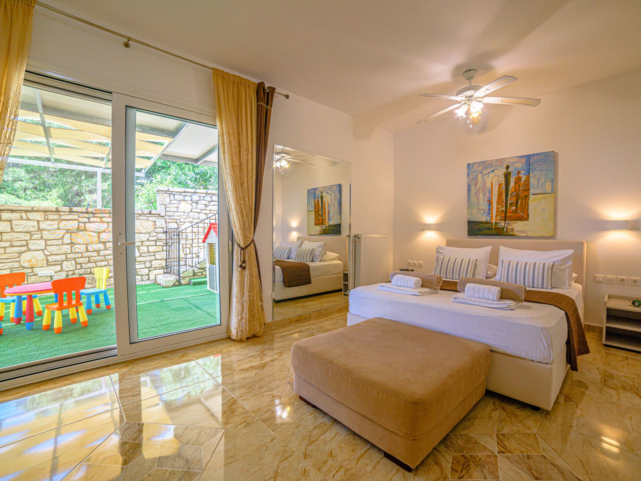 Villa Hera privater Pool Luxus-Dedans