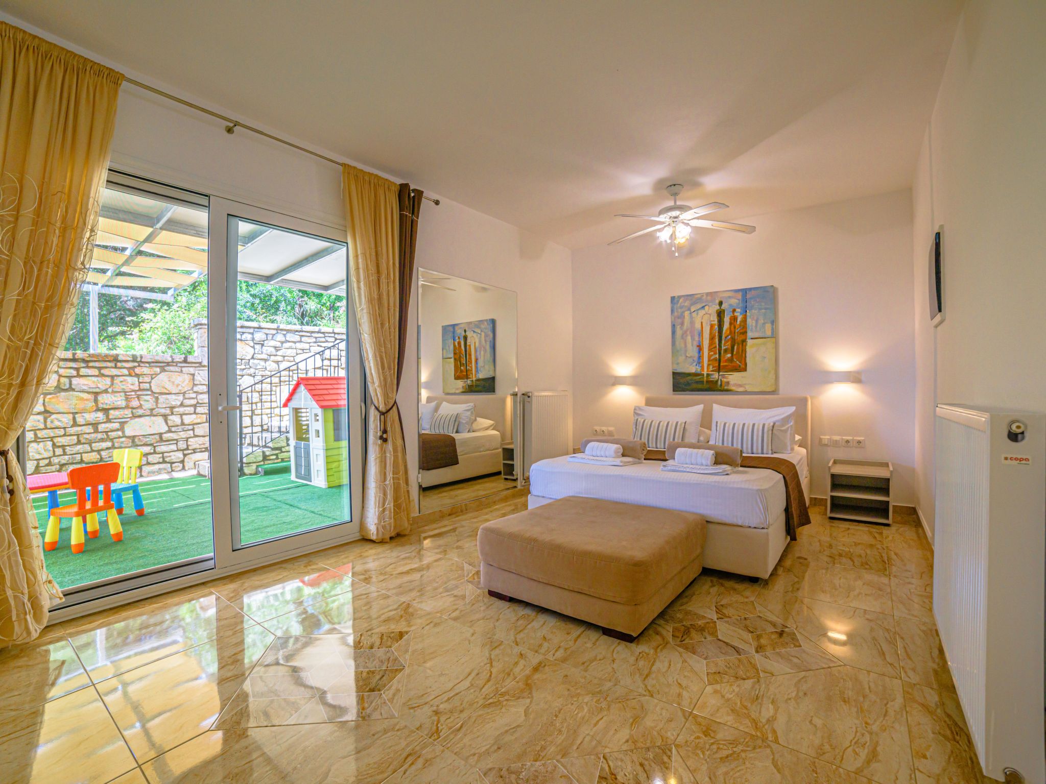 Villa Hera privater Pool Luxus-Dedans