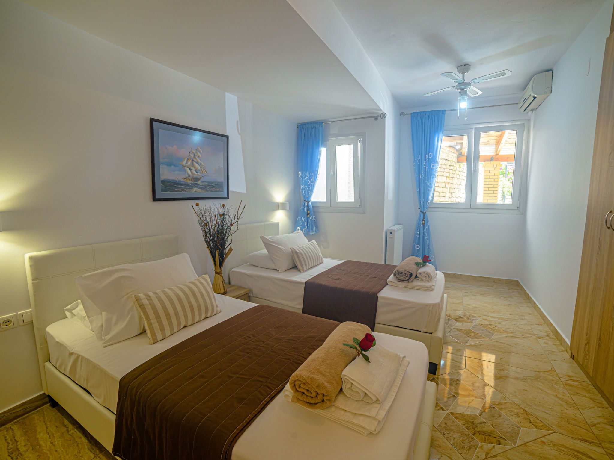 Villa Hera privater Pool Luxus-Dedans