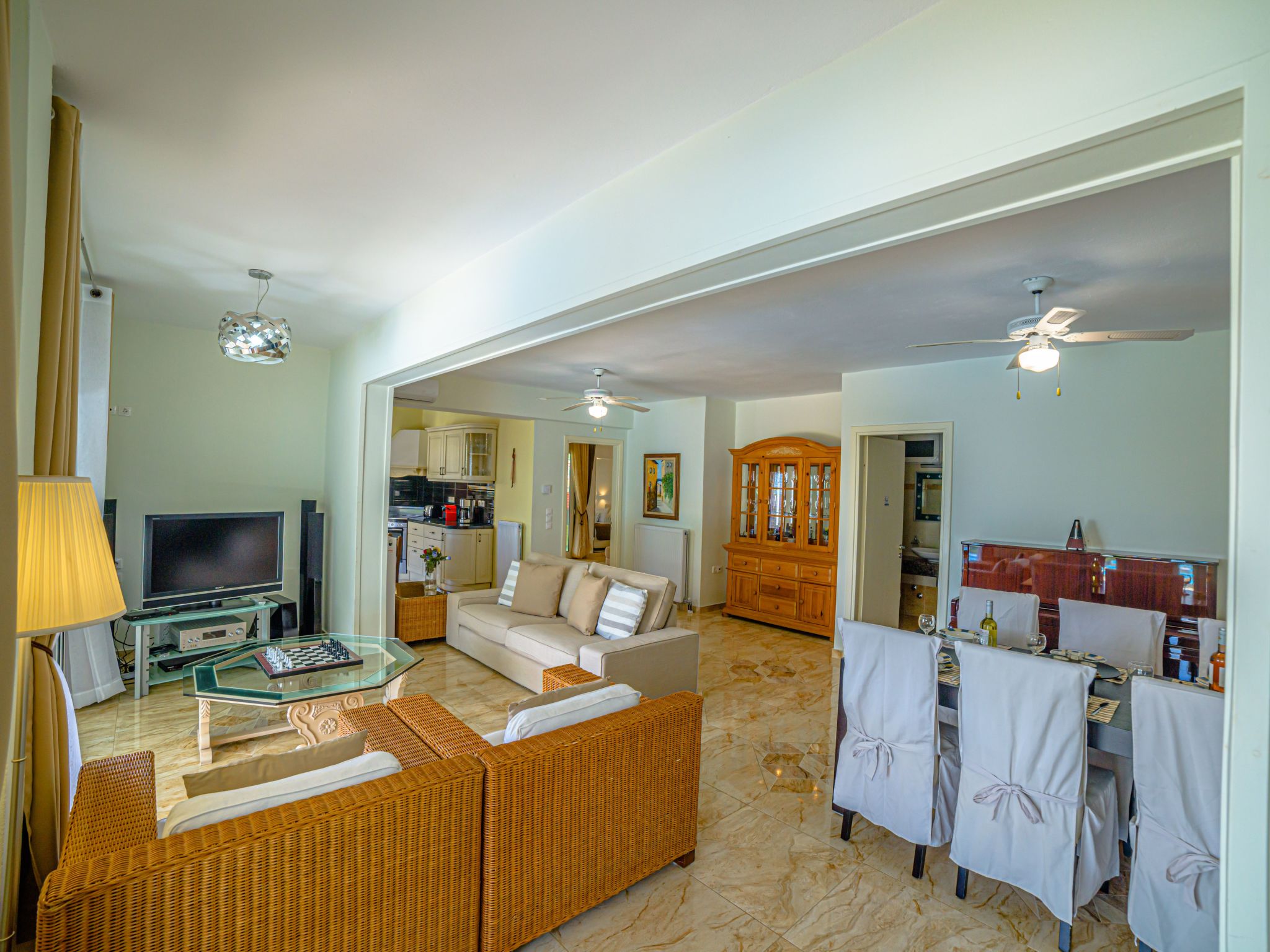 Villa Hera privater Pool Luxus-Dedans