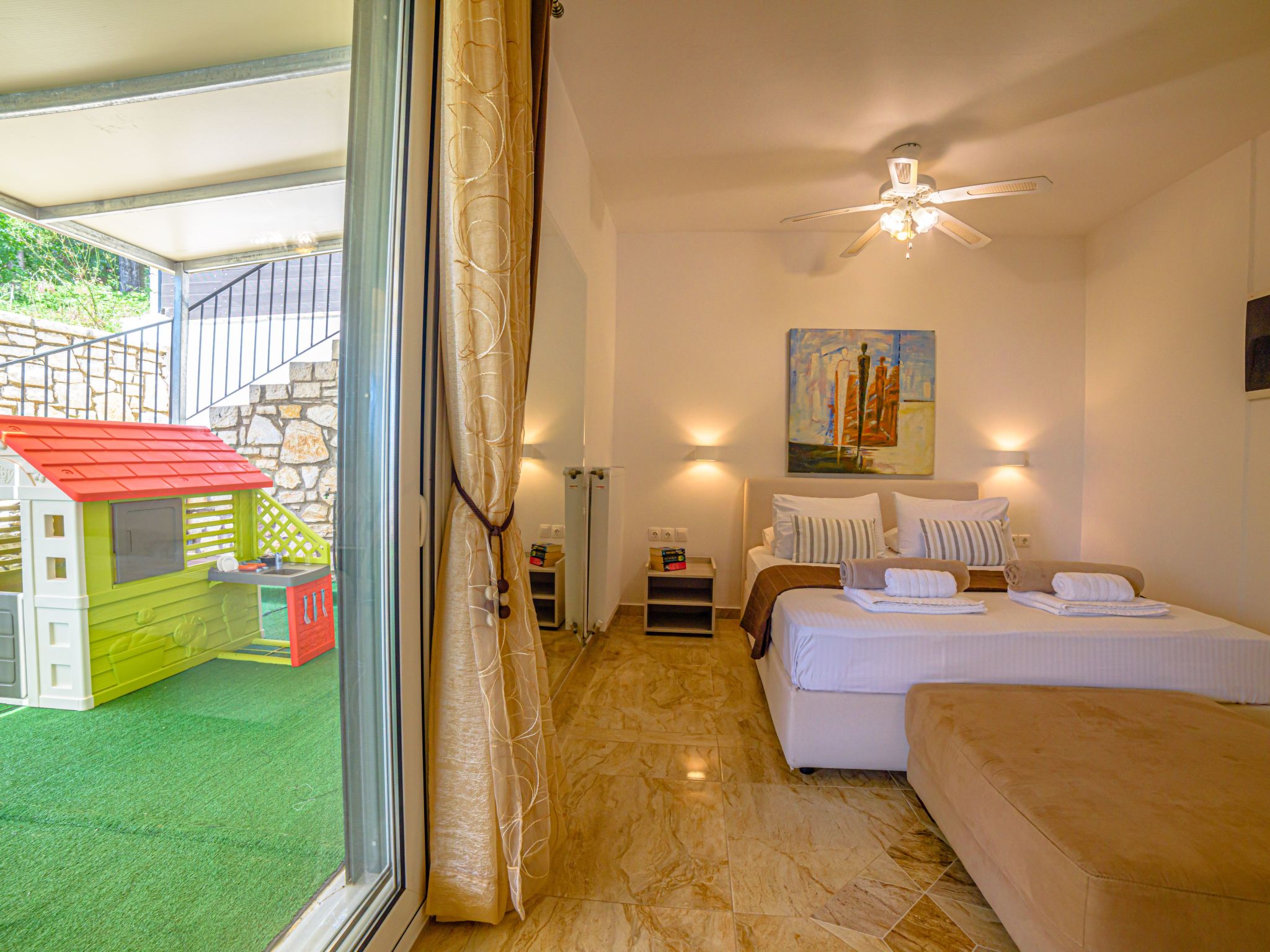 Villa Hera privater Pool Luxus-Dedans