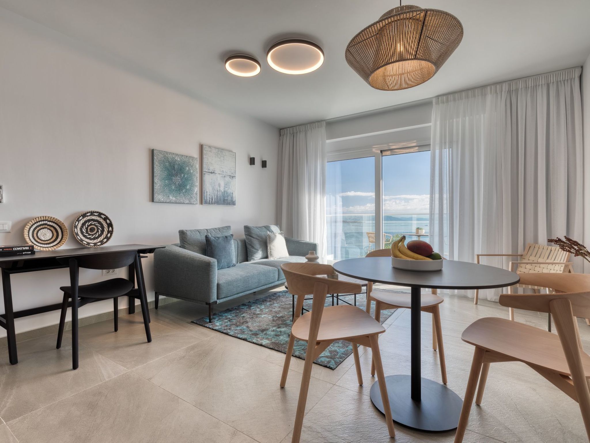 Luxuriöse Wohnung mit Meerblick Stoa Serenity-Binnen