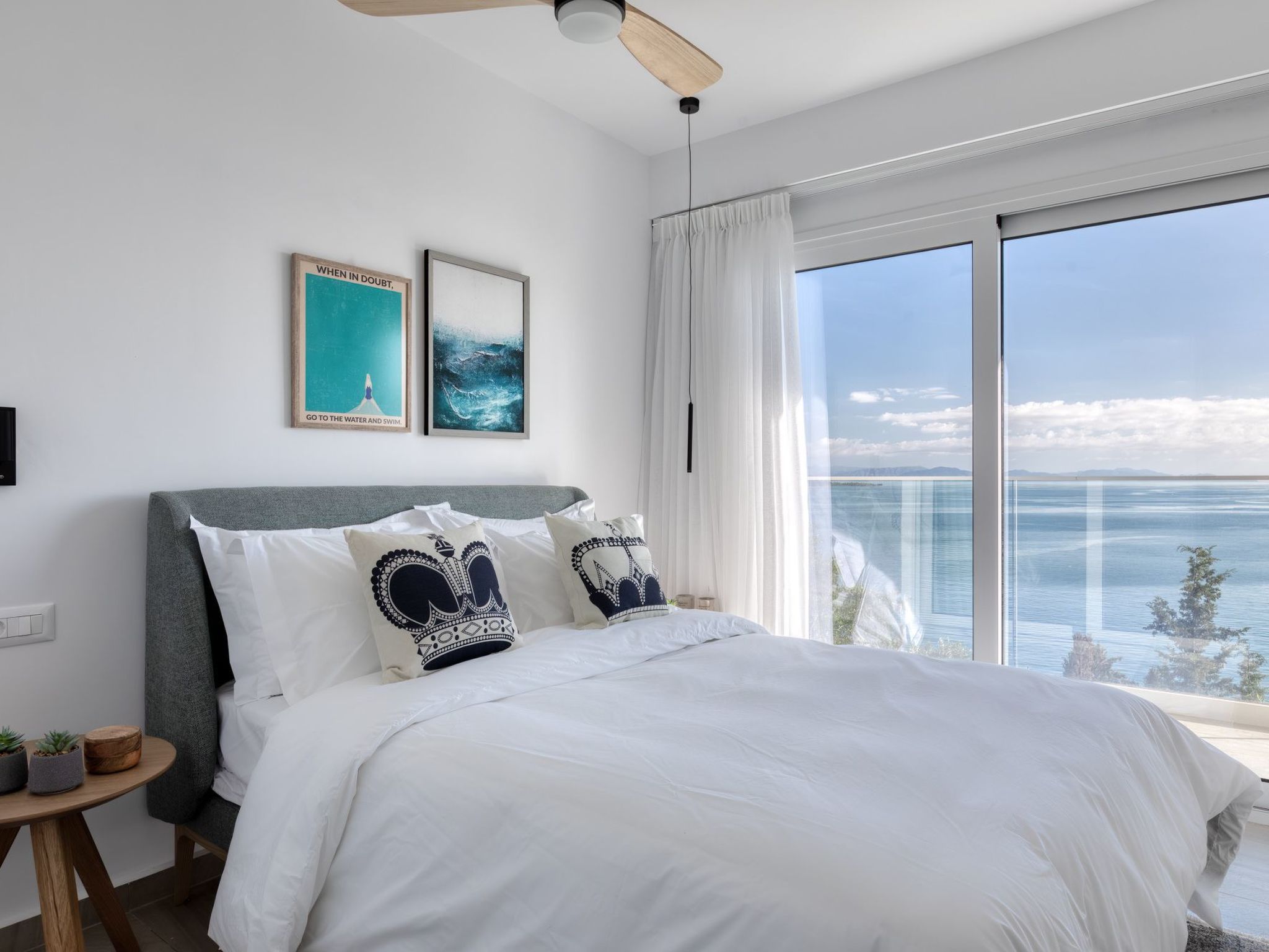 Luxuriöse Wohnung mit Meerblick Stoa Serenity-Binnen