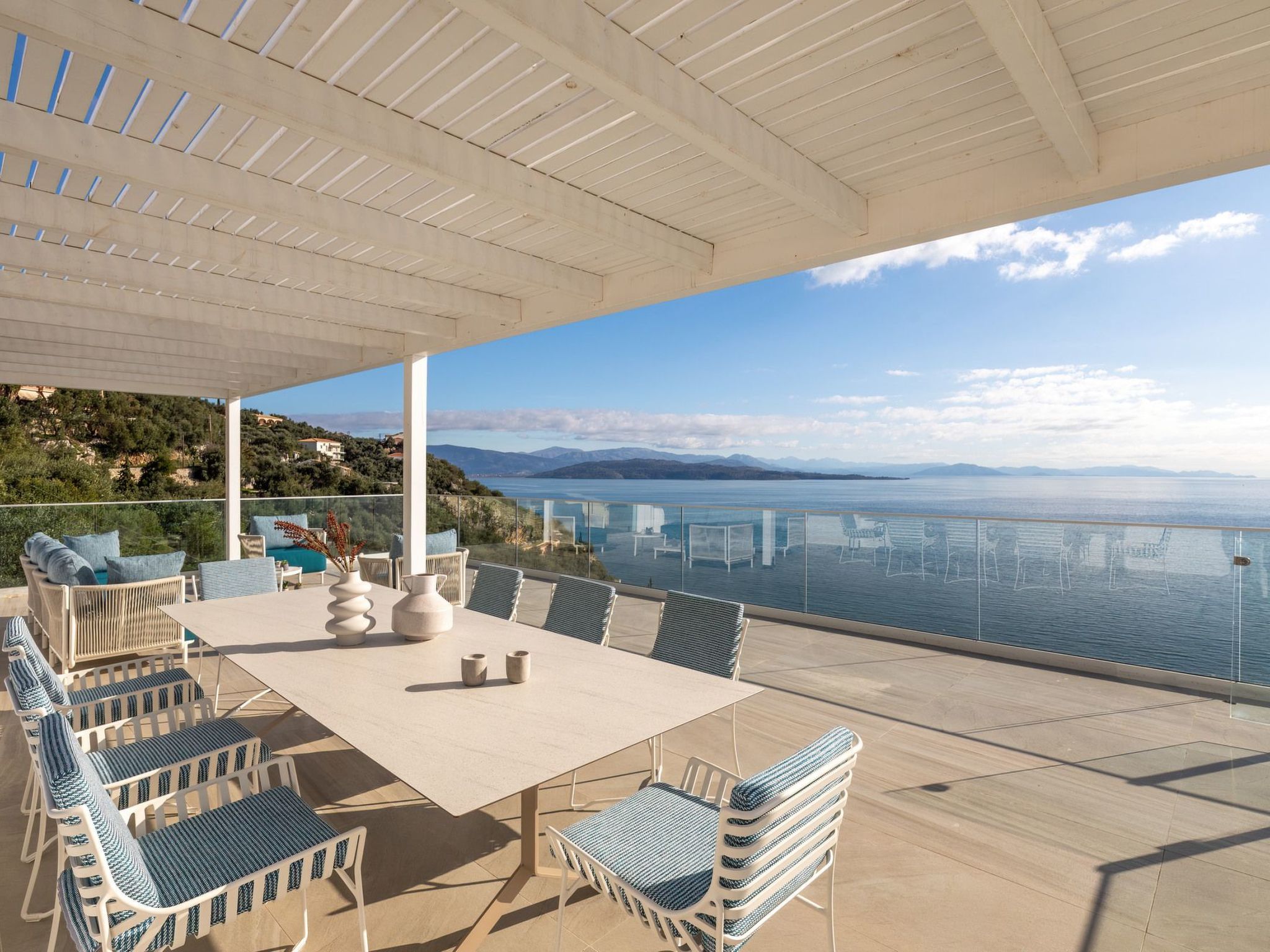 Luxuriöse Wohnung mit Meerblick Stoa Serenity-Binnen