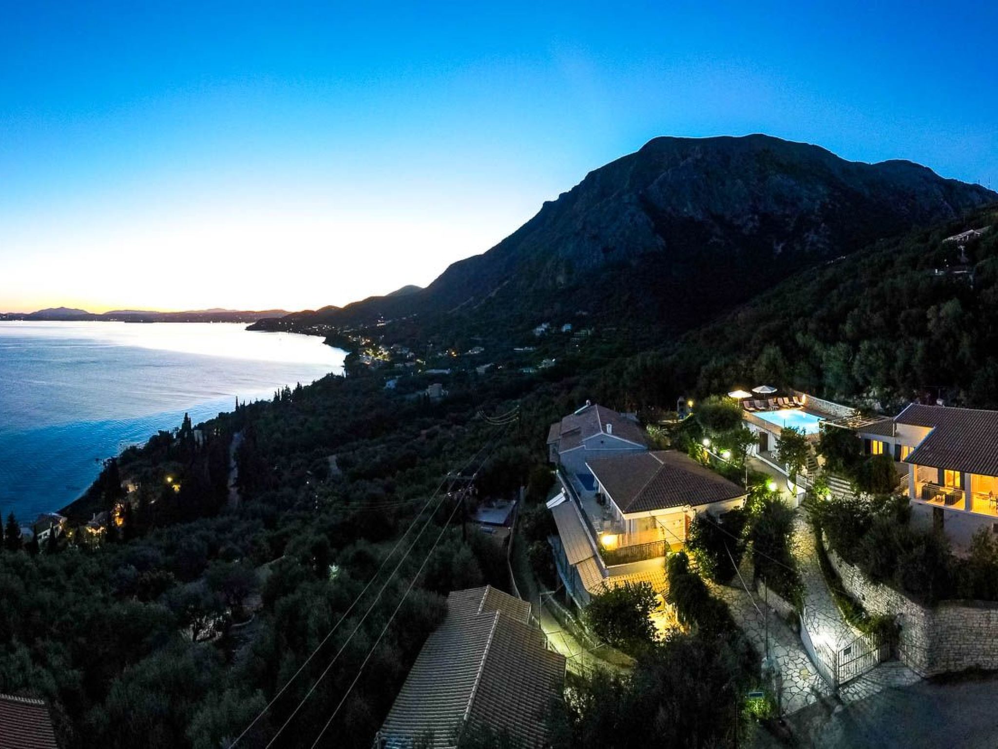 "Villa Nafsika"-Binnen