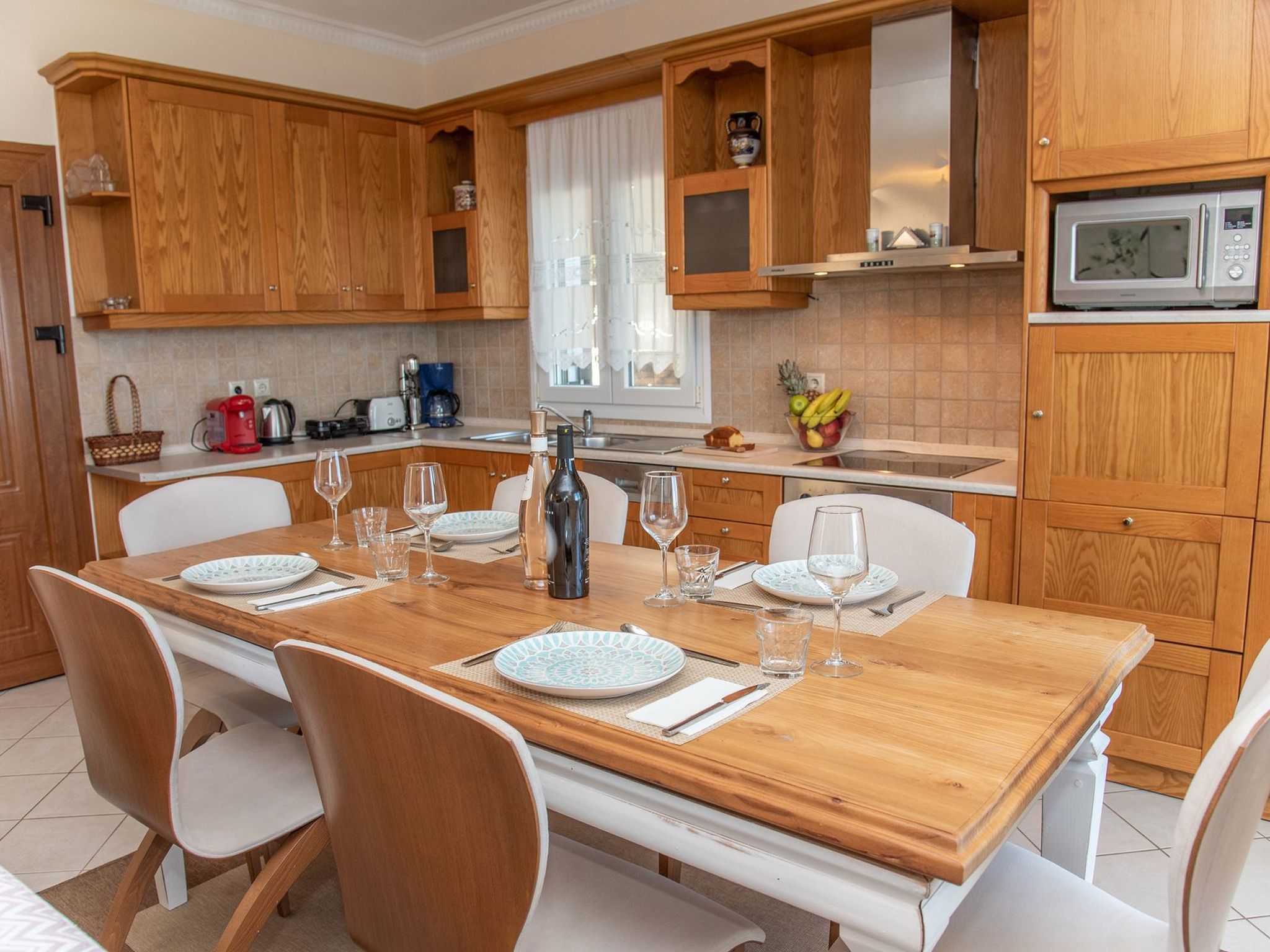 Villa Anthula mit Pool und herrlichem Meerblick-Binnen