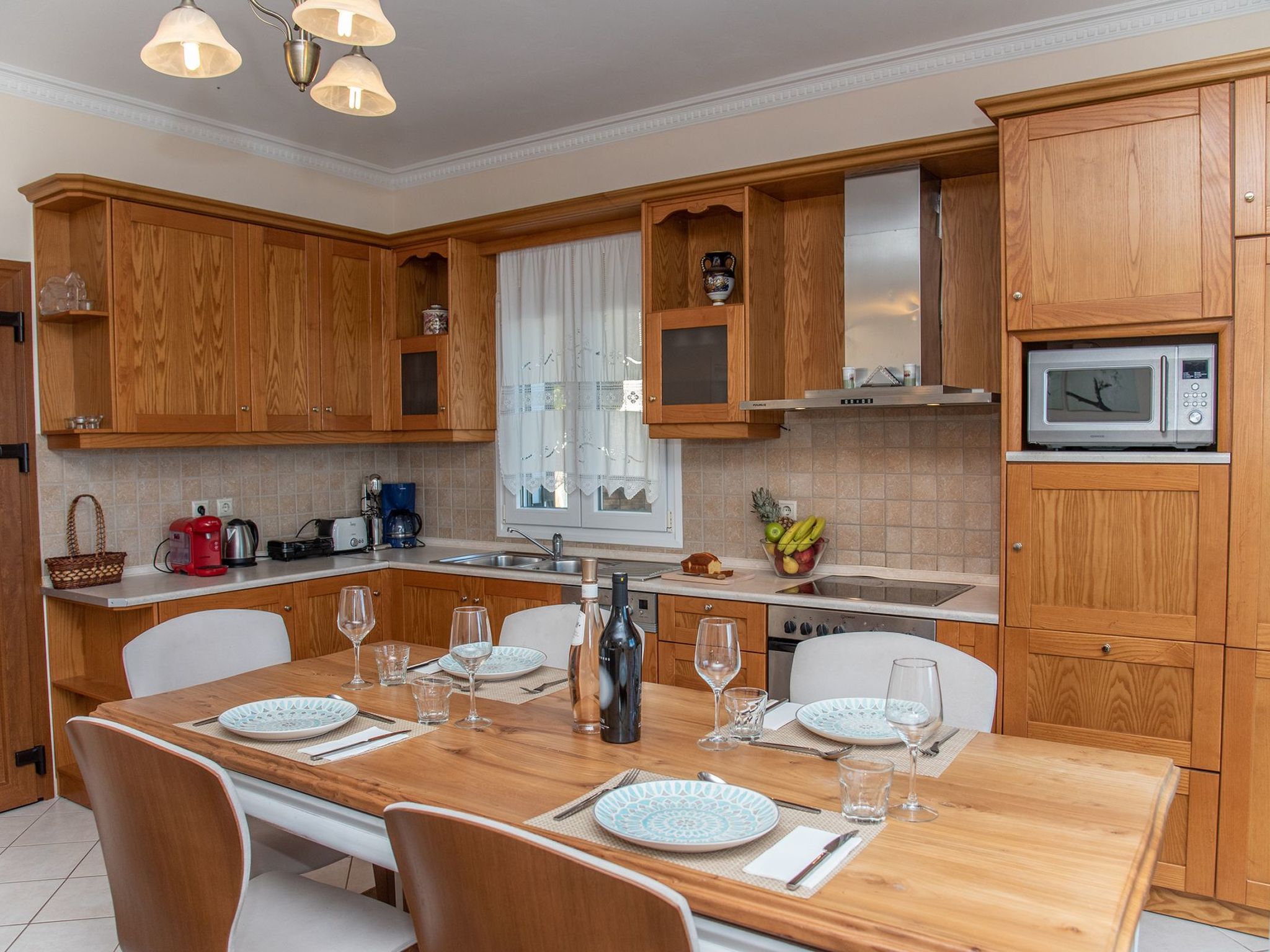 Villa Anthula mit Pool und herrlichem Meerblick-Binnen