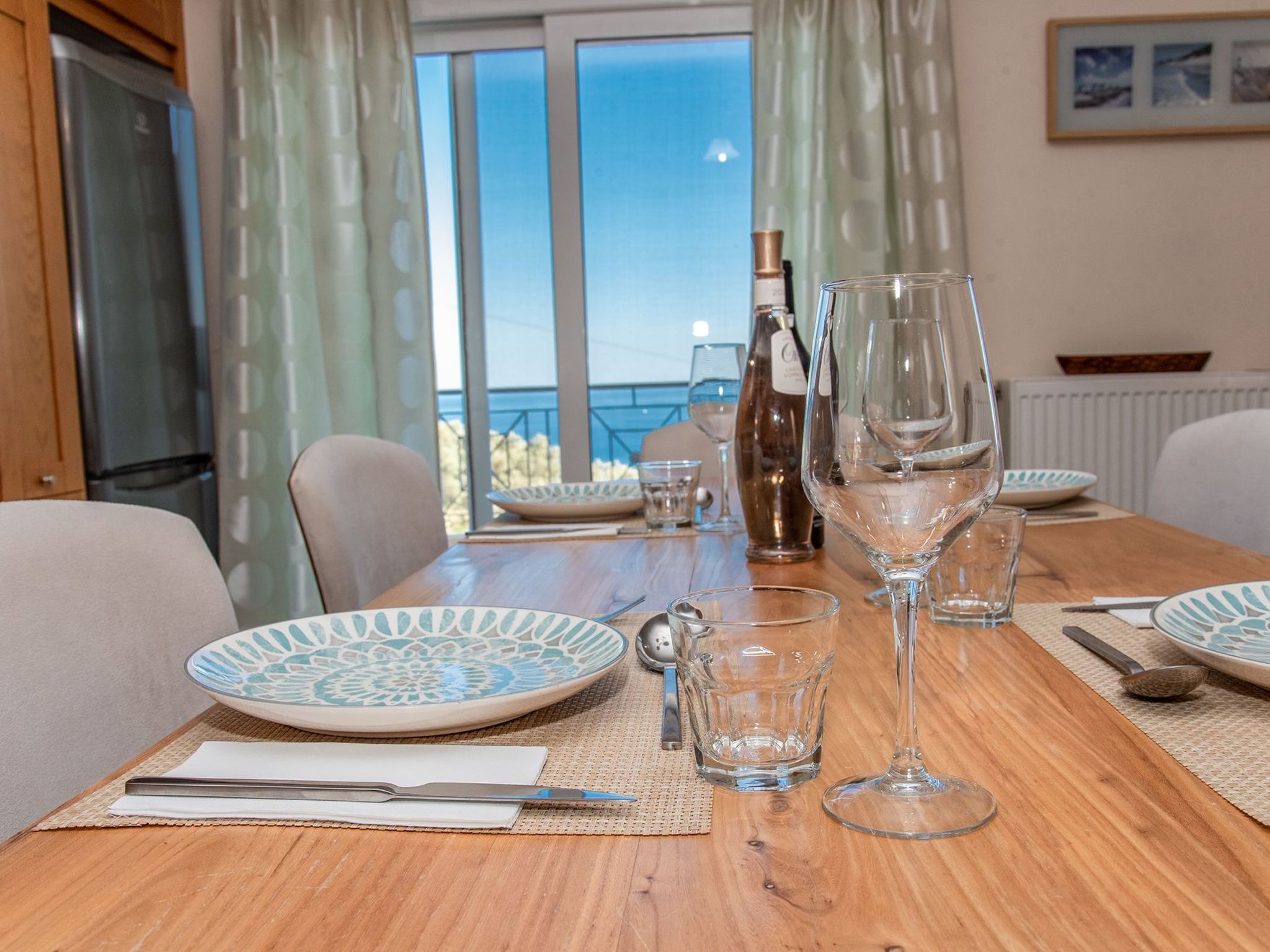 Villa Anthula mit Pool und herrlichem Meerblick-Binnen