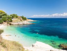 Stilvolle Wohnung im ersten Stock Wave Okto in Kassiopi