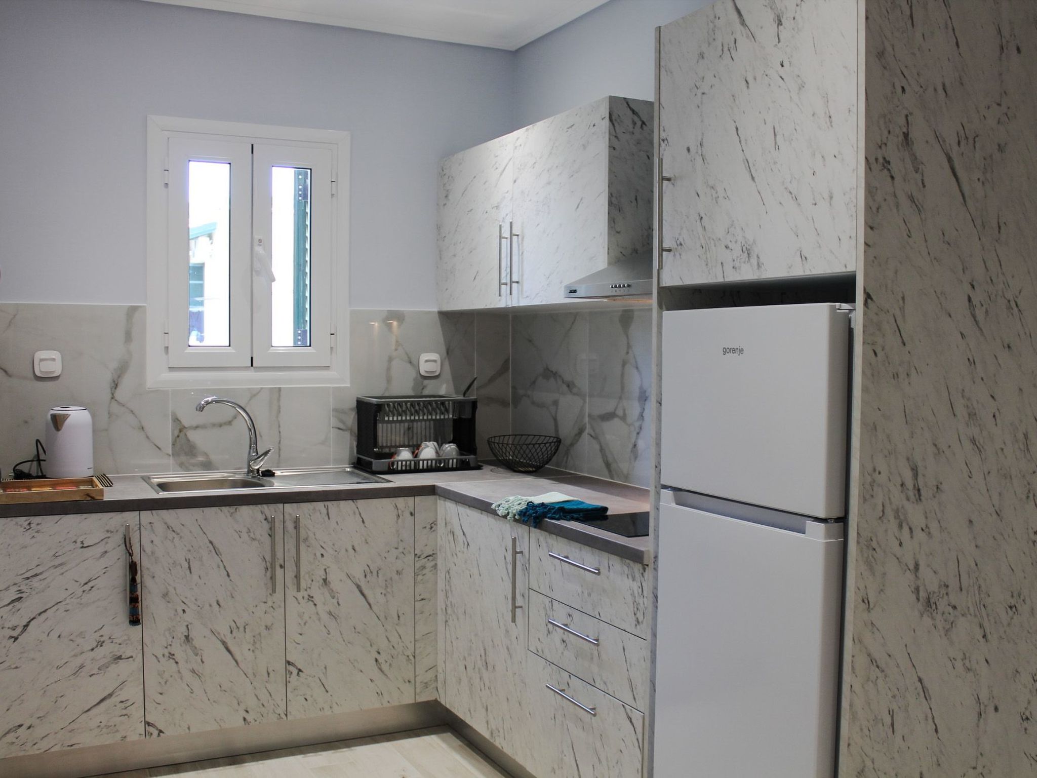 Stilvolle Erdgeschosswohnung Wave Tria in Kassiopi-Binnen