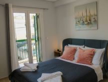 Stilvolle Zwei-Zimmer-Wohnung im Erdgeschoss in Kassiopi