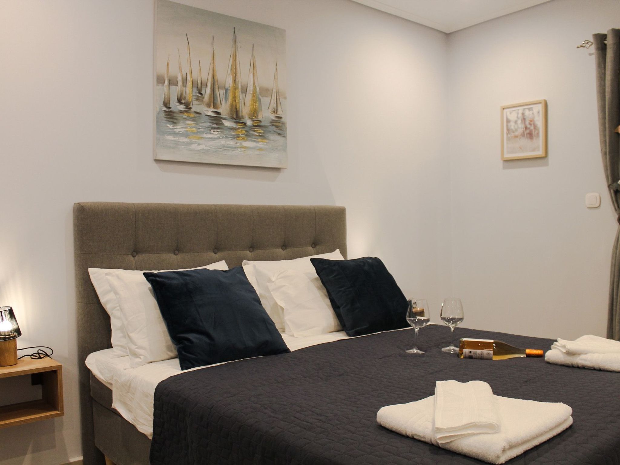 Stilvolle Zwei-Zimmer-Wohnung im Erdgeschoss in Kassiopi-Binnen