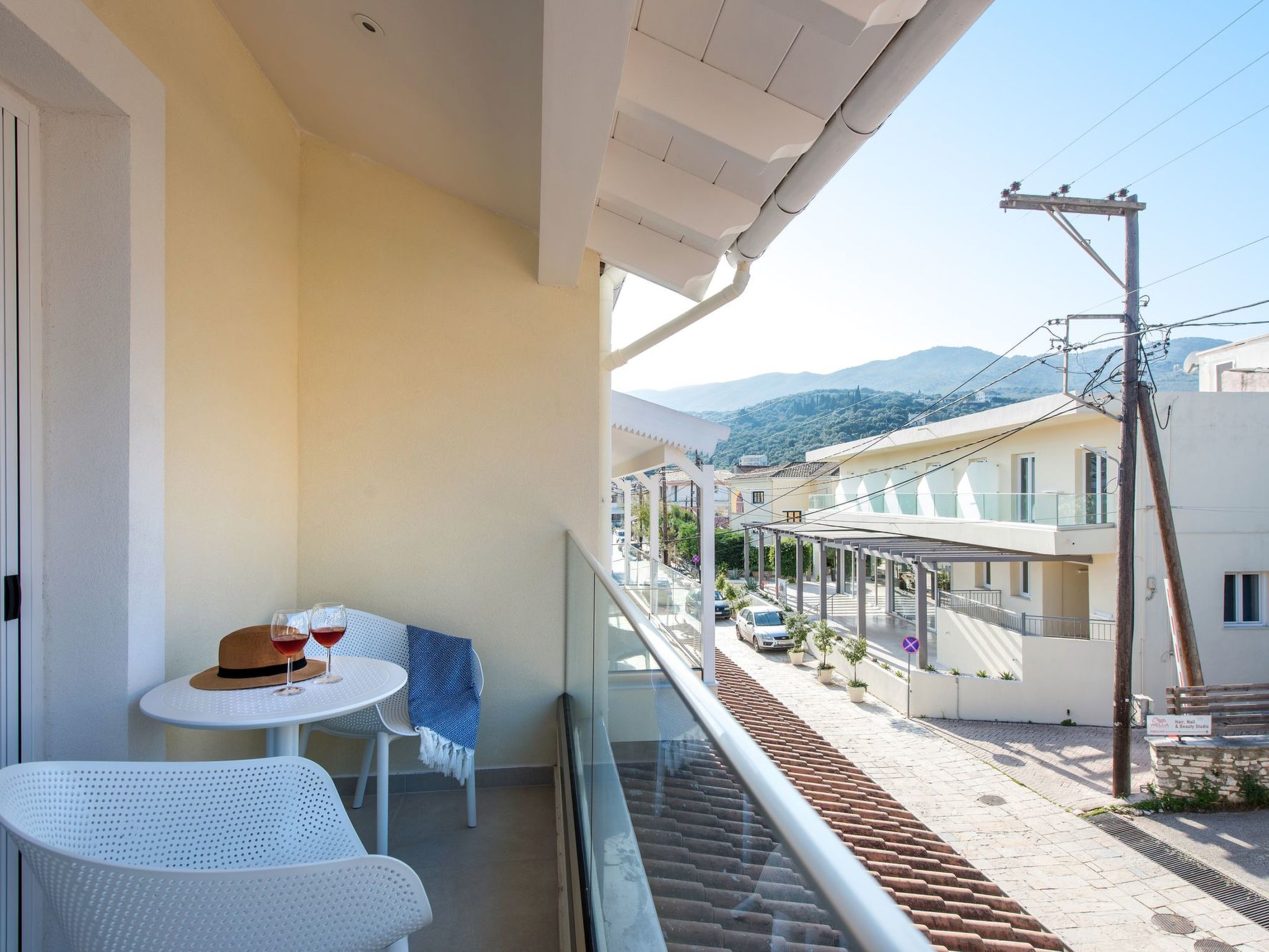 Elegantes Apartment mit zwei Schlafzimmern in Kassiopi-Binnen