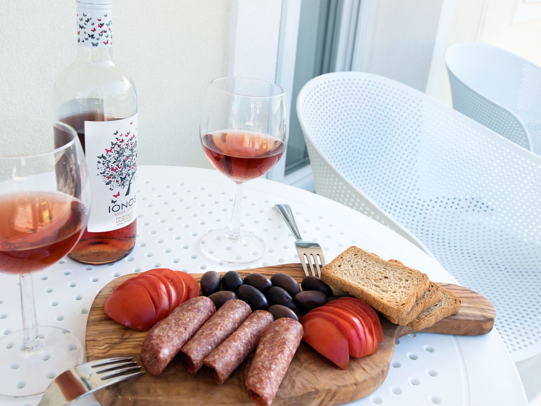 Elegantes Apartment mit zwei Schlafzimmern in Kassiopi-Binnen