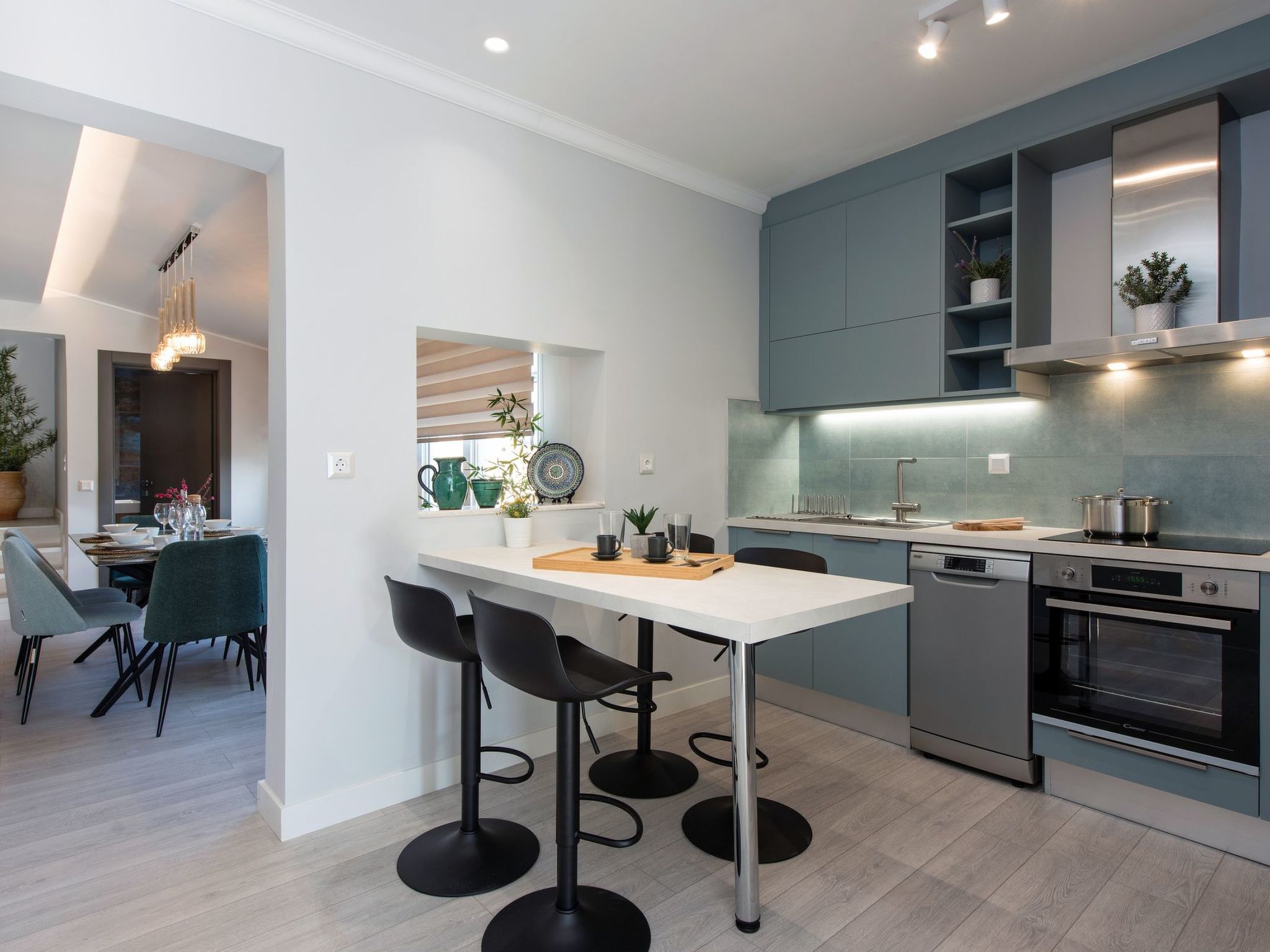 Elegantes Apartment mit zwei Schlafzimmern in Kassiopi-Binnen