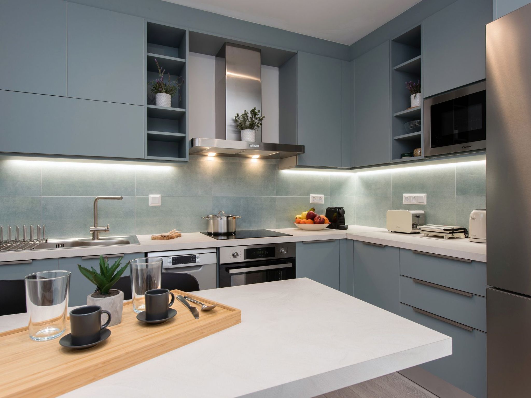 Elegantes Apartment mit zwei Schlafzimmern in Kassiopi-Binnen