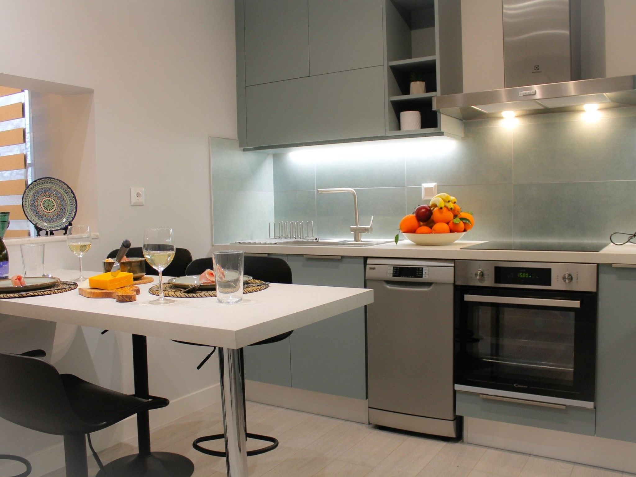 Elegantes Apartment mit zwei Schlafzimmern in Kassiopi-Binnen