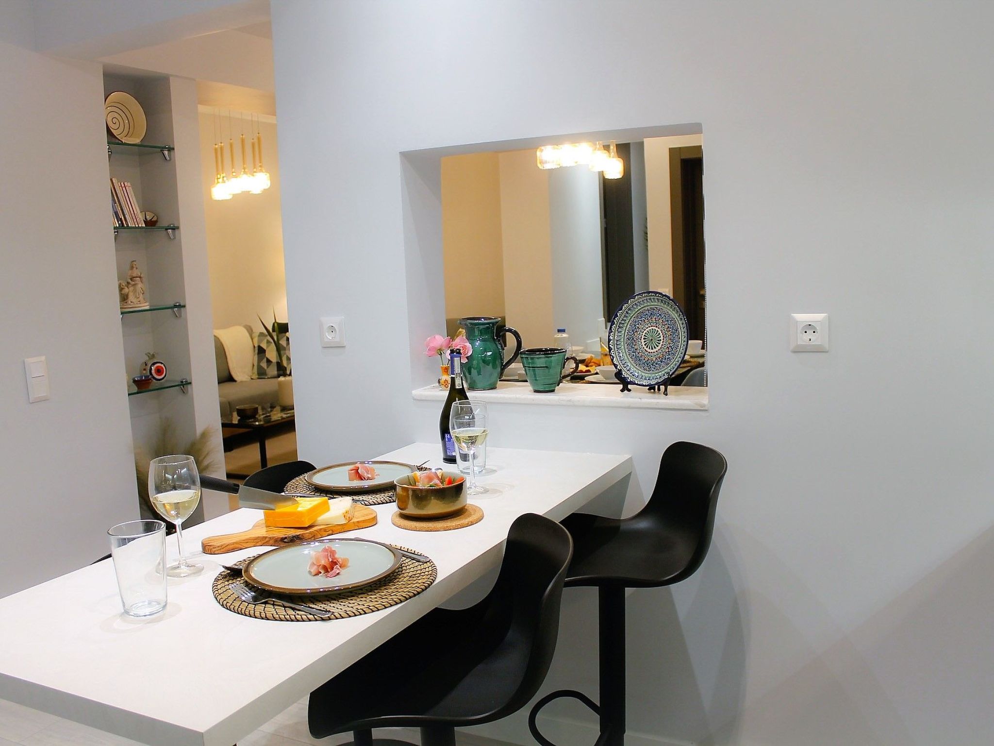 Elegantes Apartment mit zwei Schlafzimmern in Kassiopi-Binnen