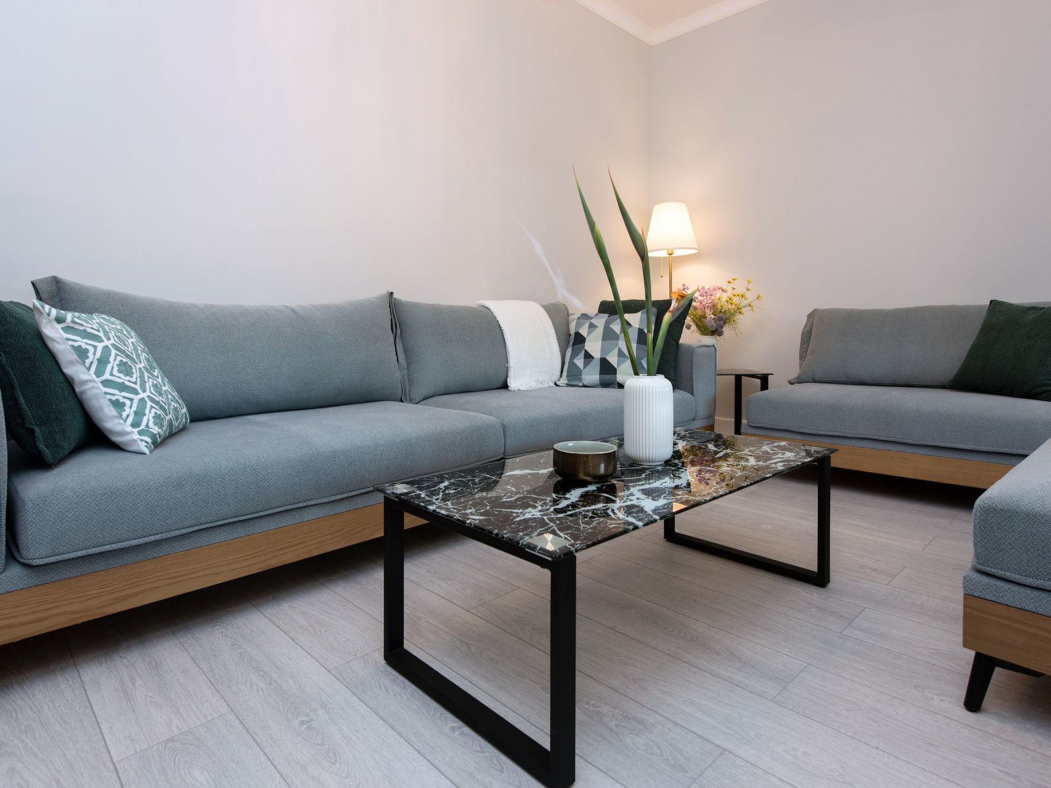 Elegantes Apartment mit zwei Schlafzimmern in Kassiopi-Binnen