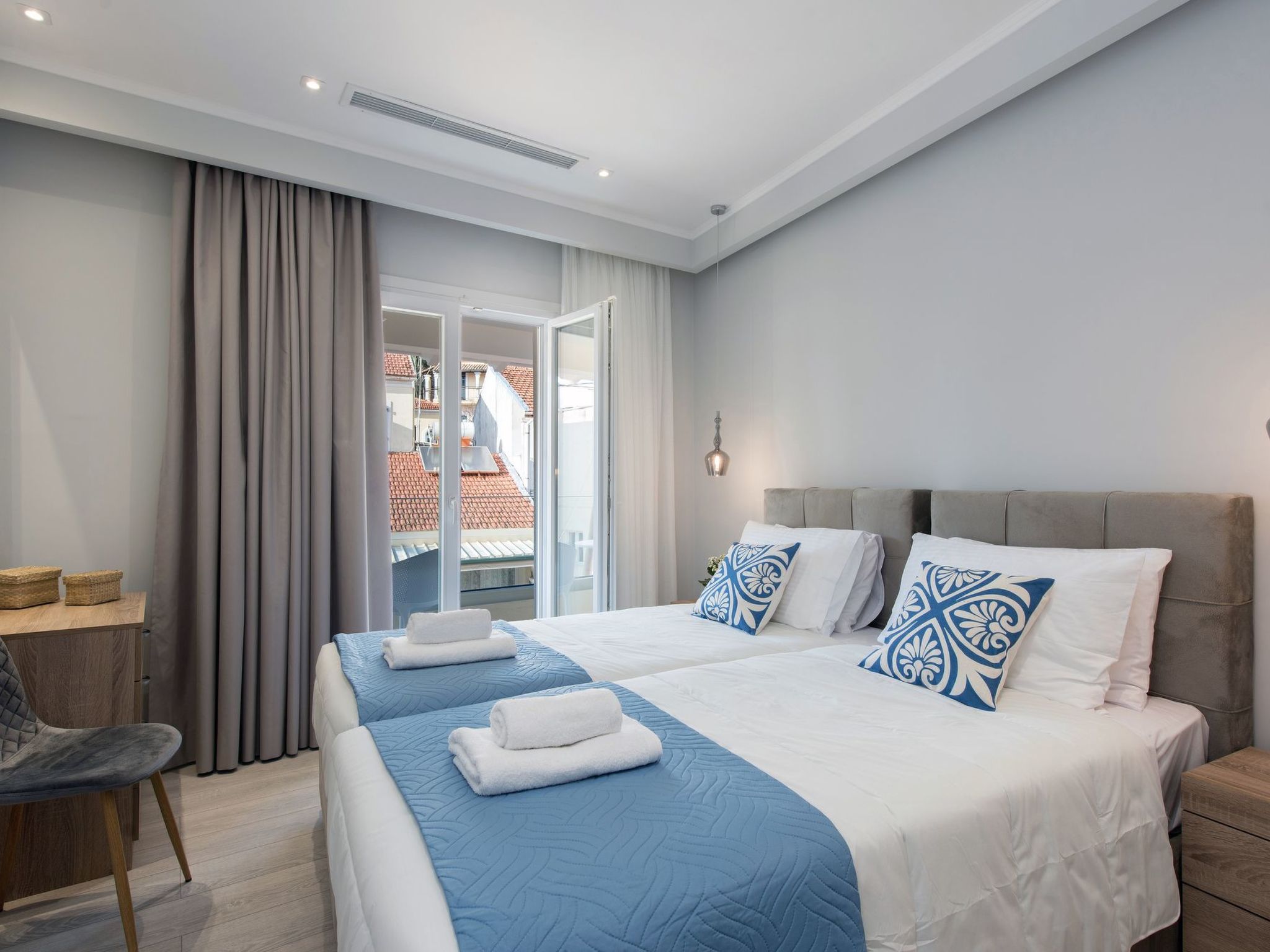 Elegantes Apartment mit zwei Schlafzimmern in Kassiopi-Binnen