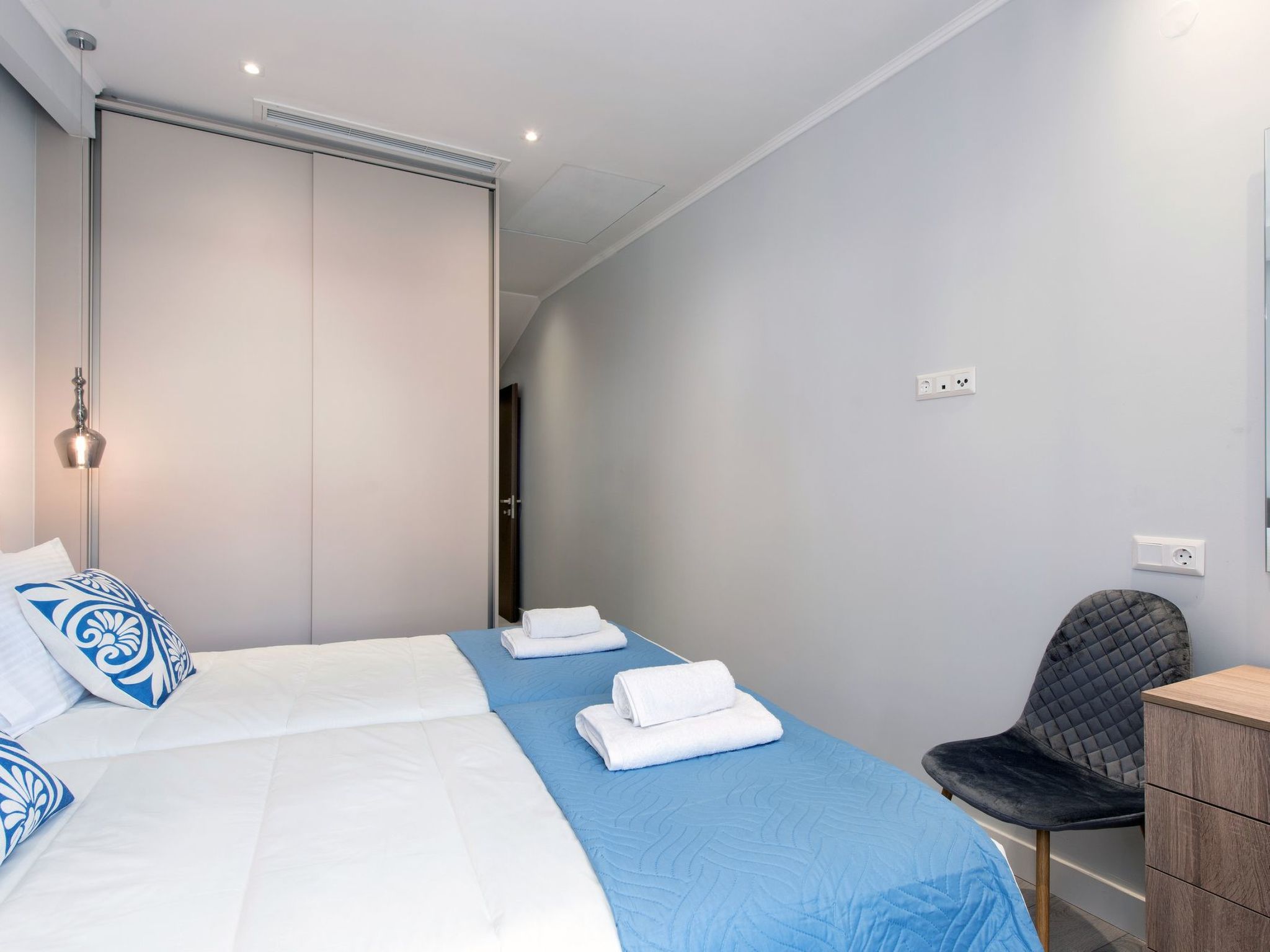 Elegantes Apartment mit zwei Schlafzimmern in Kassiopi-Binnen