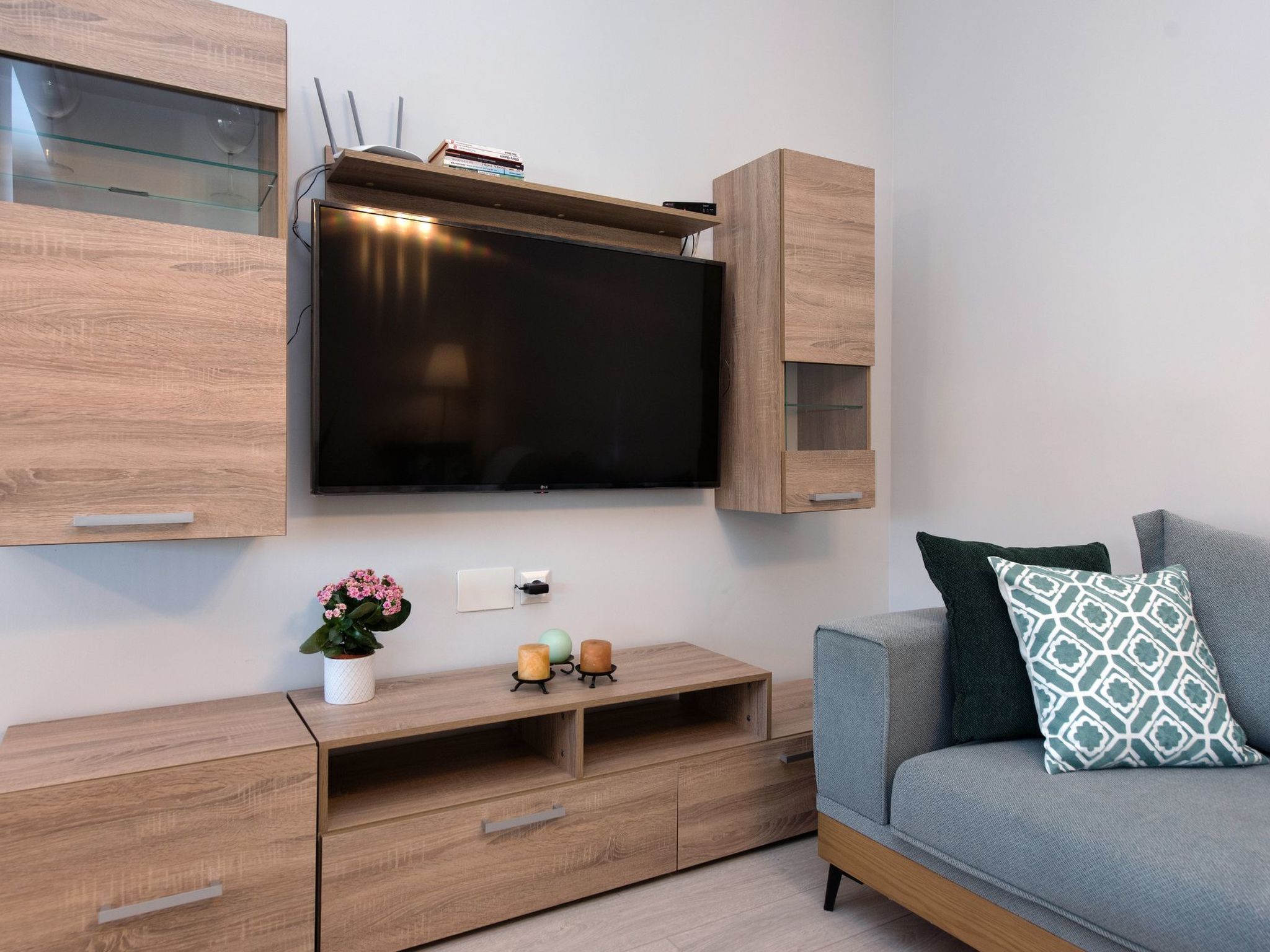 Elegantes Apartment mit zwei Schlafzimmern in Kassiopi-Binnen