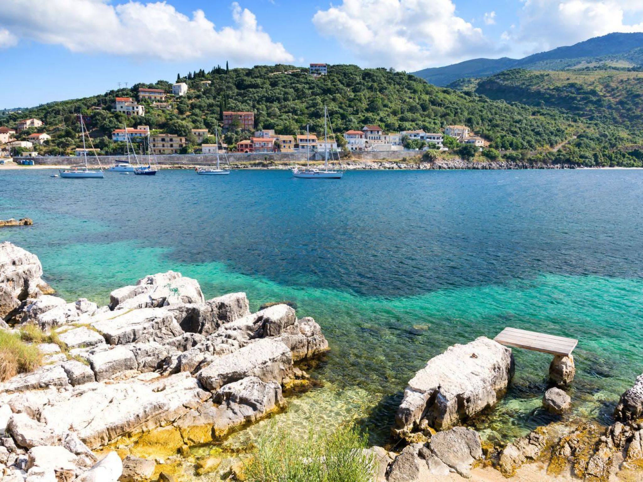 Stilvolle Wohnung im ersten Stock Welle Pende in Kassiopi-Binnen