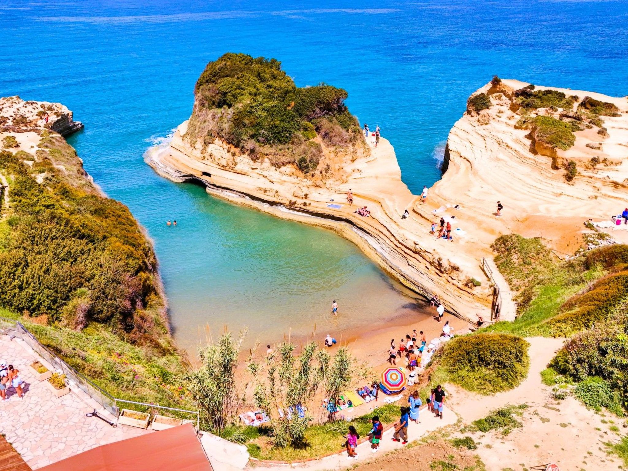 Tolle Villa am Meer in Sidari - perfekt für Familien-Binnen