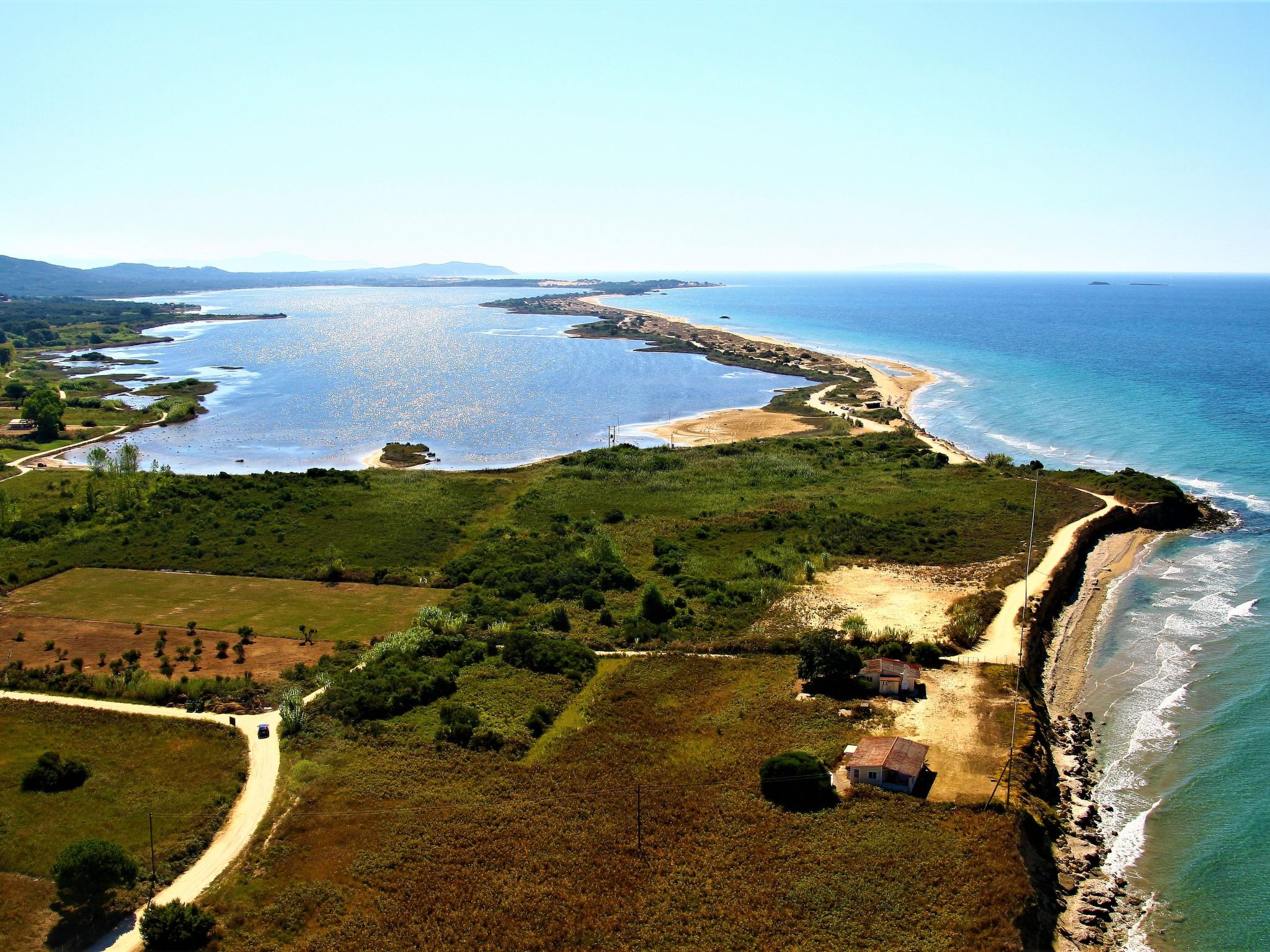 Charmantes Steinhaus in Agios Matheos-Binnen