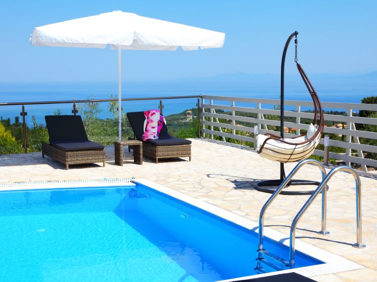 Vrijstaand vakantiehuis met privézwembad in Agios Nikitas in Aj. Nikitas