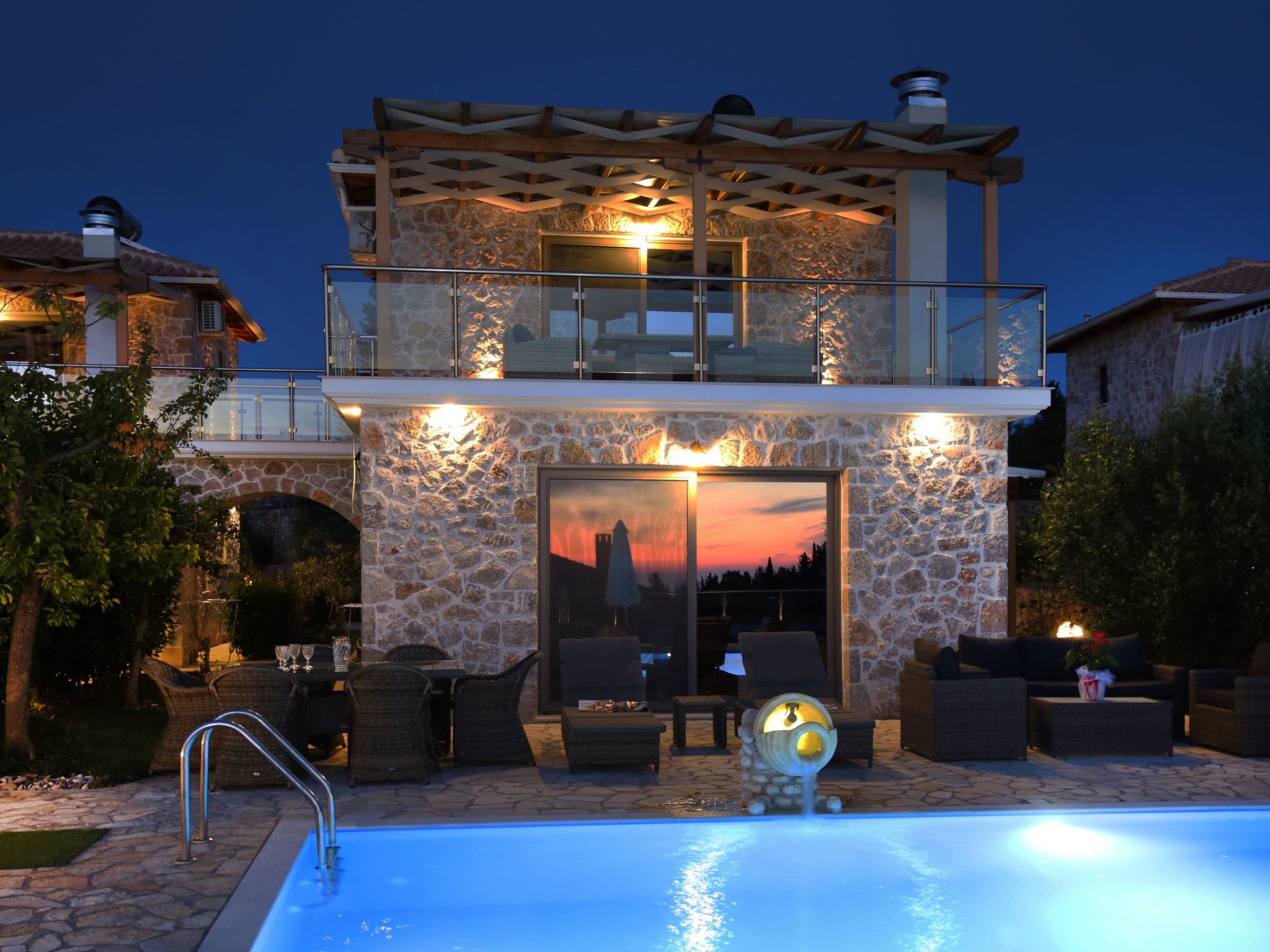 Luxuriöse Steinvilla Angela in der Nähe von Kathisma