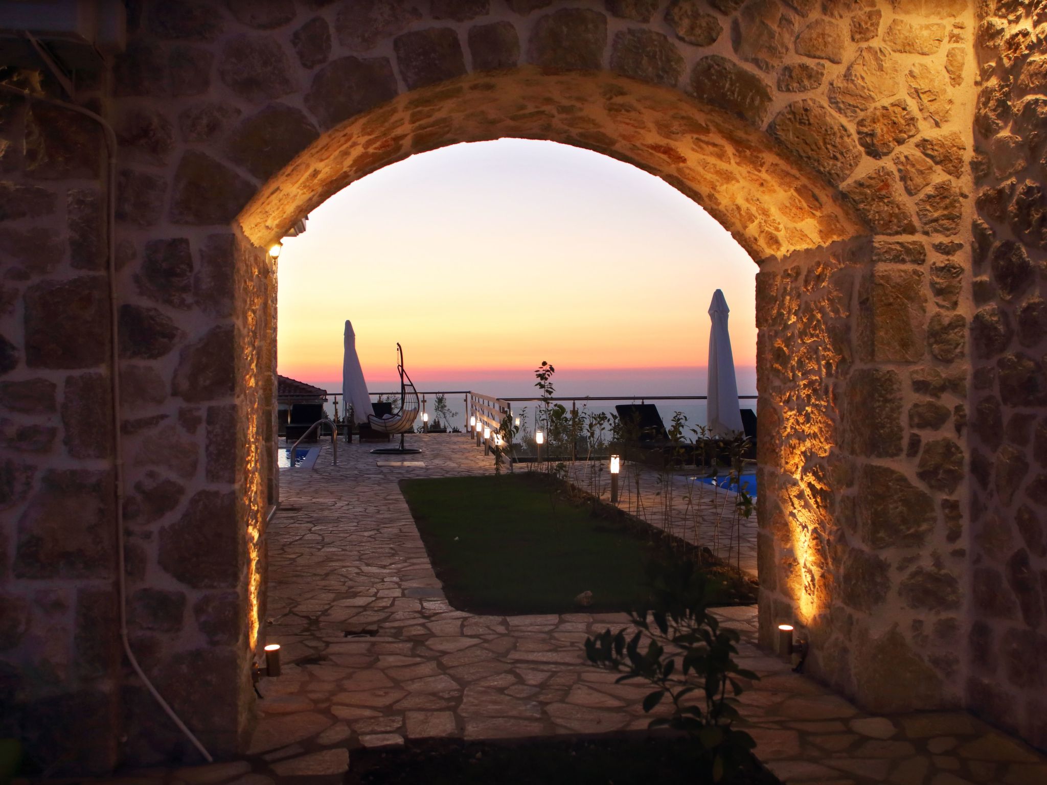 Luxuriöse Steinvilla Angela in der Nähe von Kathisma-Image-tags.info