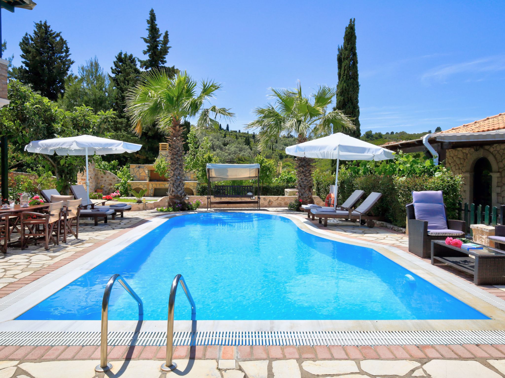 Für 6 Personen und 2 Kinder auf Lefkada