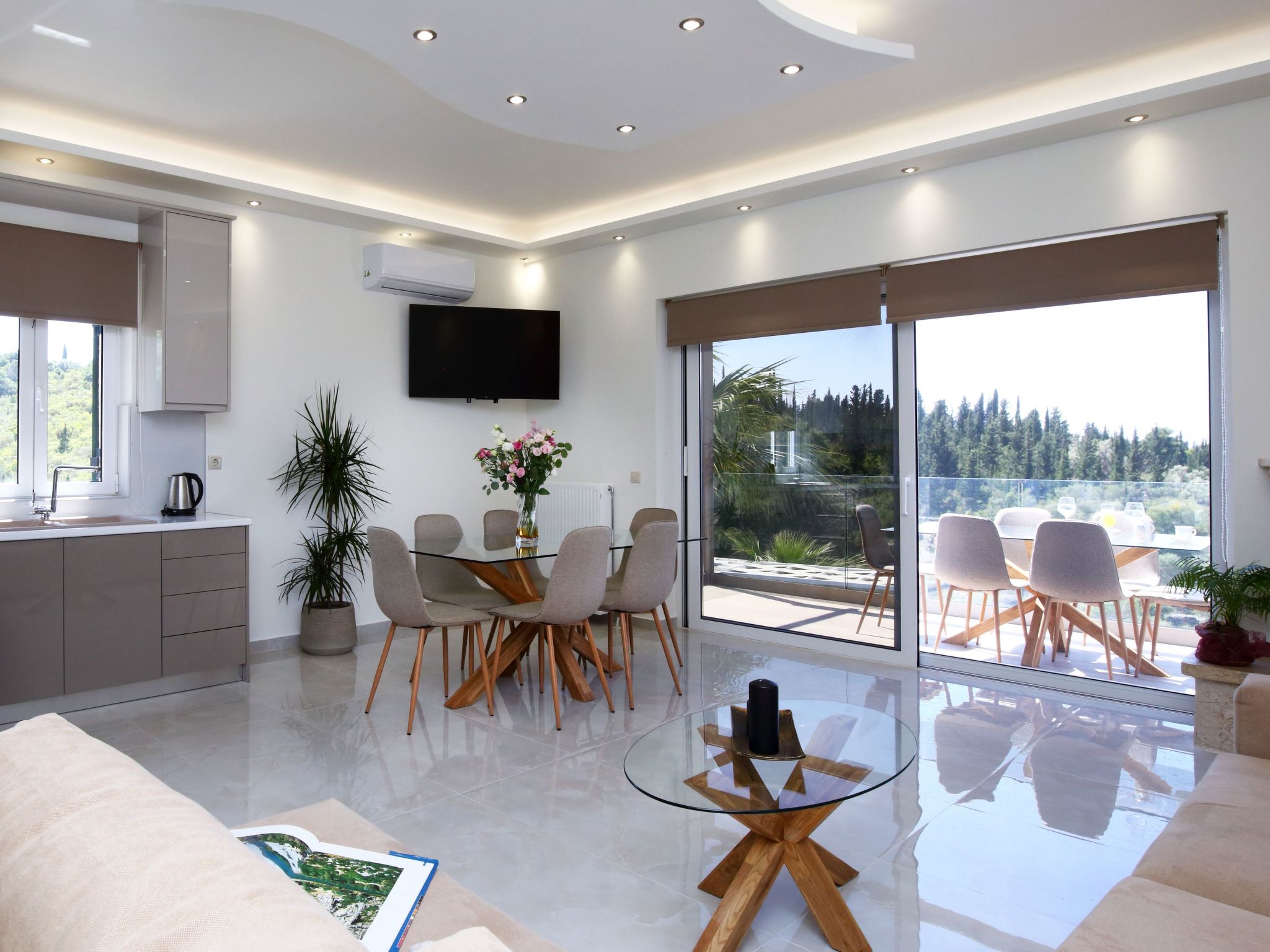 Luxusvillen Thanasis in der Nähe von Kathisma