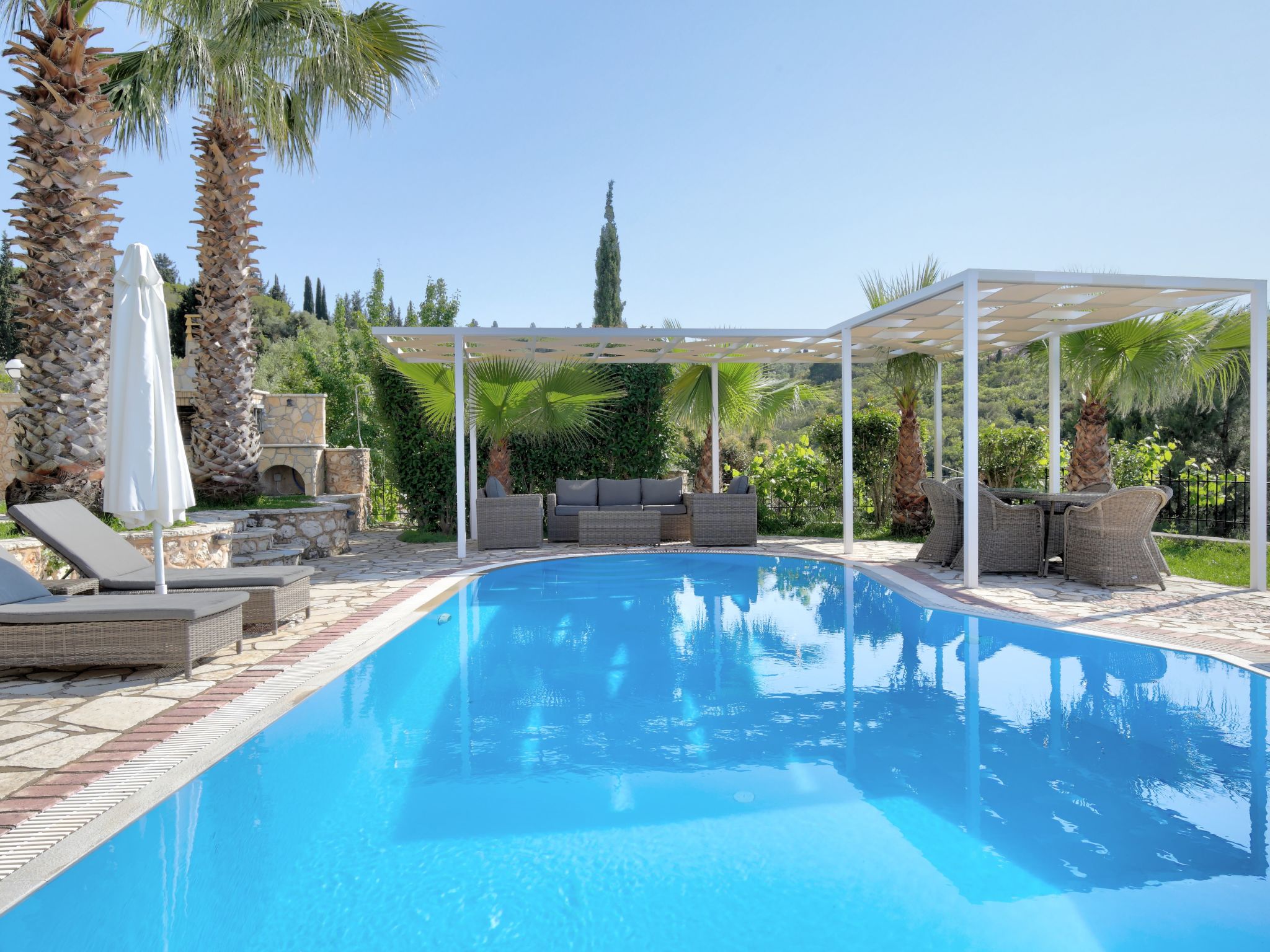 Luxusvillen Thanasis in der Nähe von Kathisma-Binnen