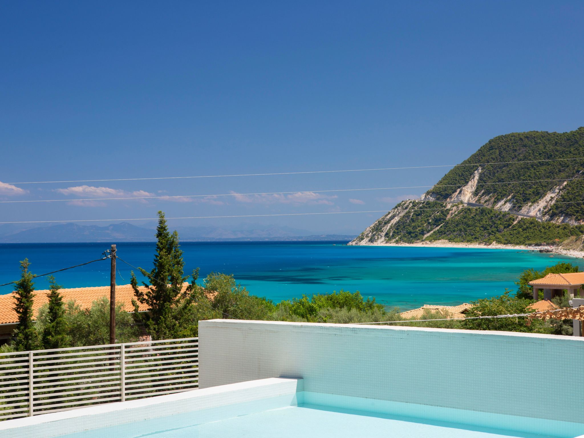 Villa mit eigenem Garten und in der Nähe von Agios Nikitas-Outside