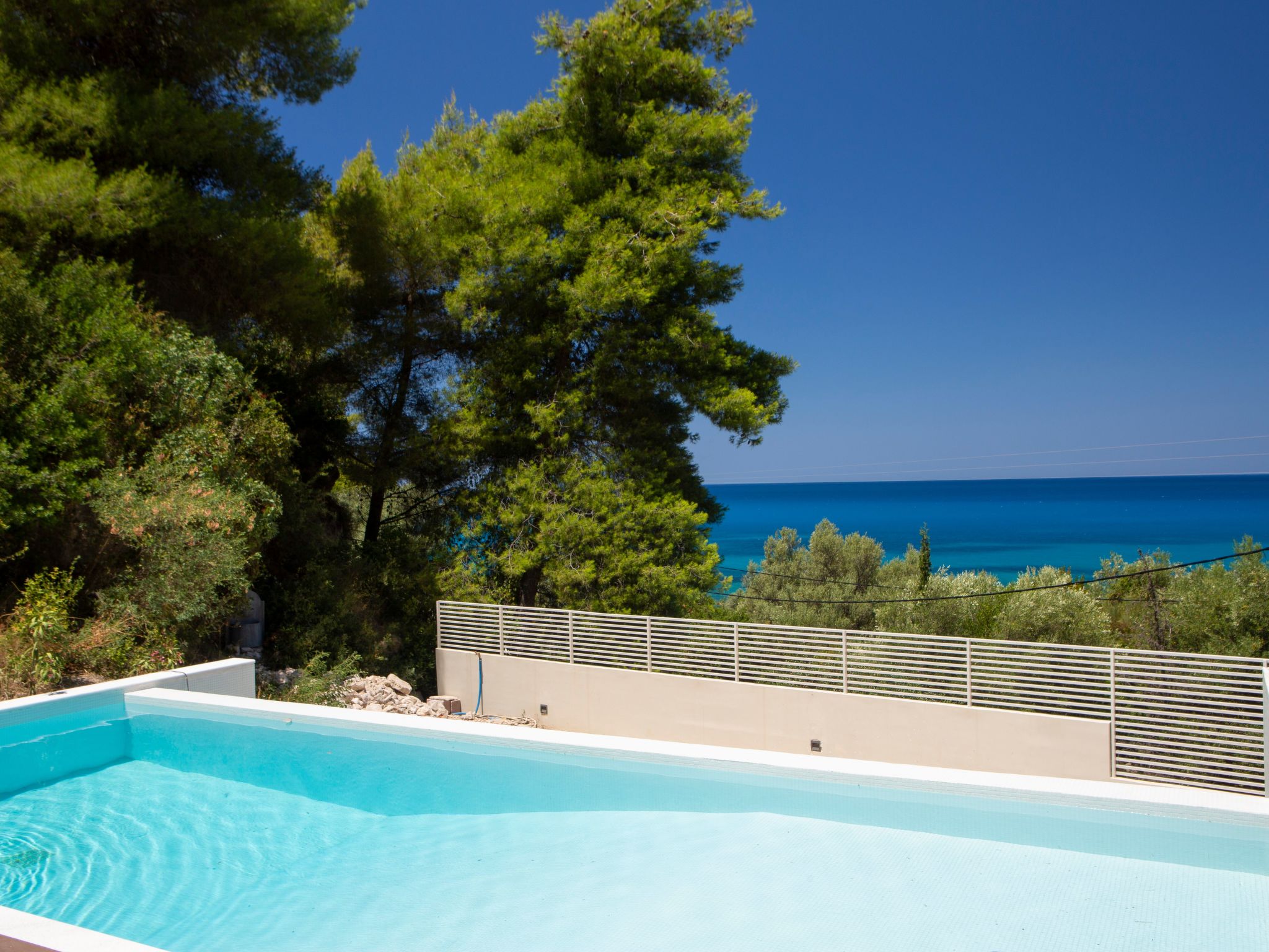 Villa mit eigenem Garten und in der Nähe von Agios Nikitas-Outside