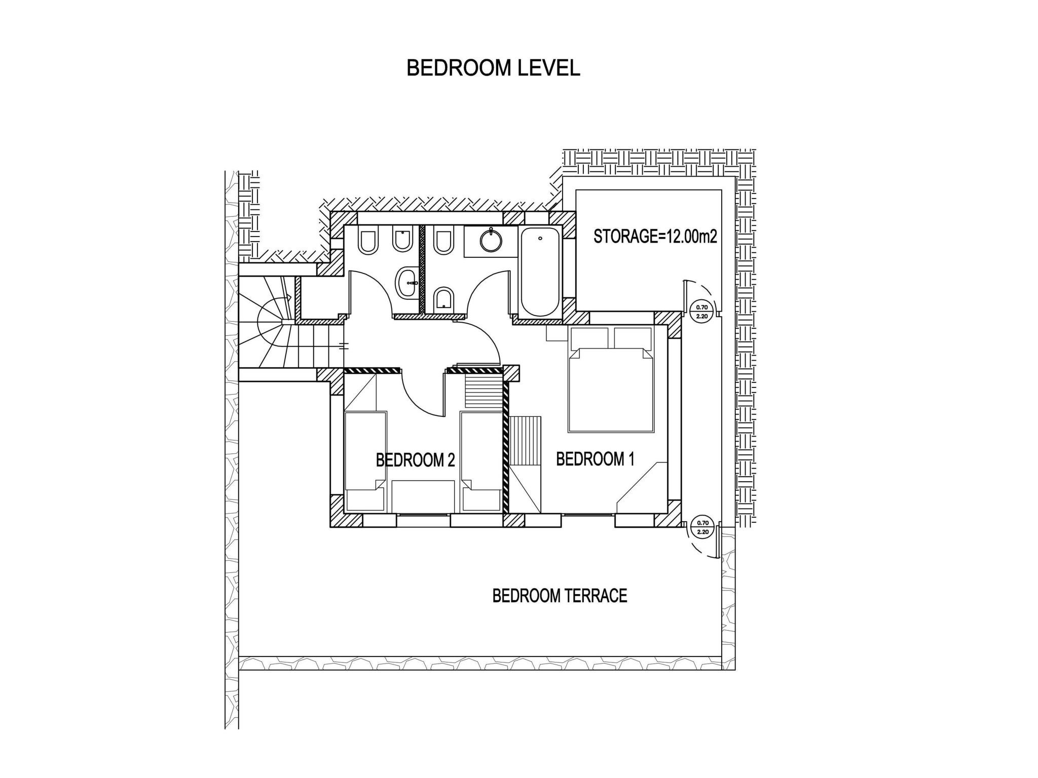 Villa mit Pool und majestätischem Meerblick-Binnen