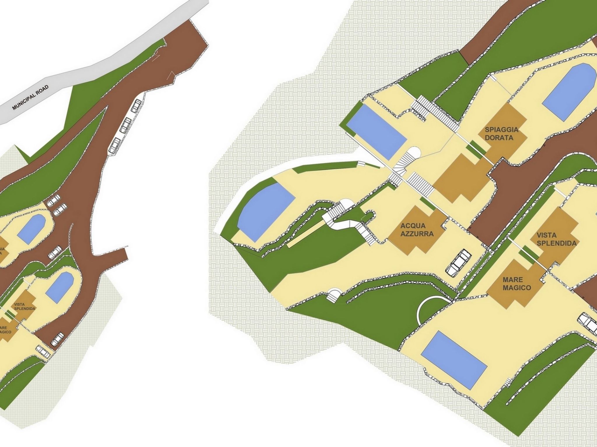 Villa Spiaggia Dorata mit privatem Pool