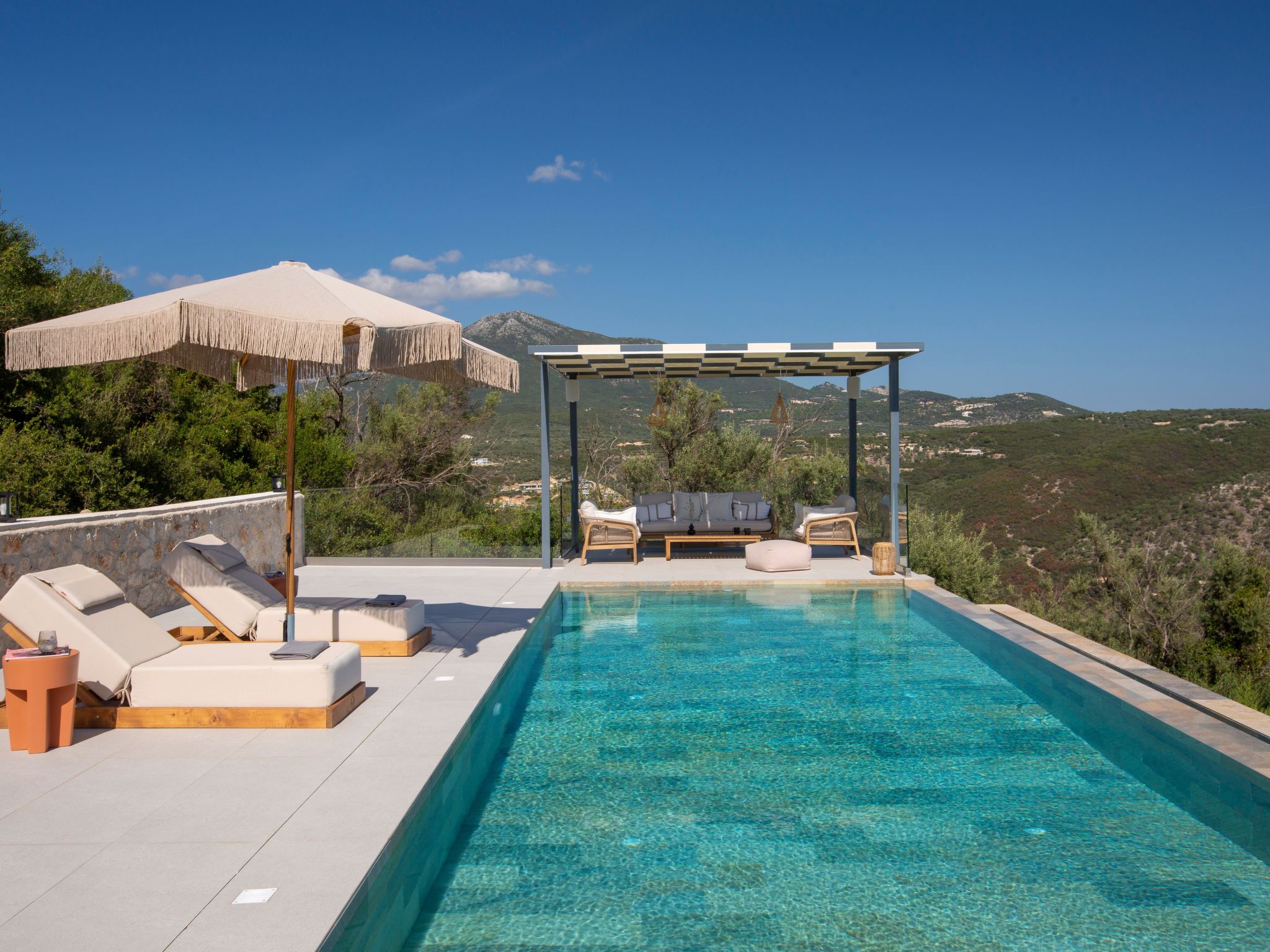 Ferienvilla "Yoni Villa" mit Infinity Pool-Buiten