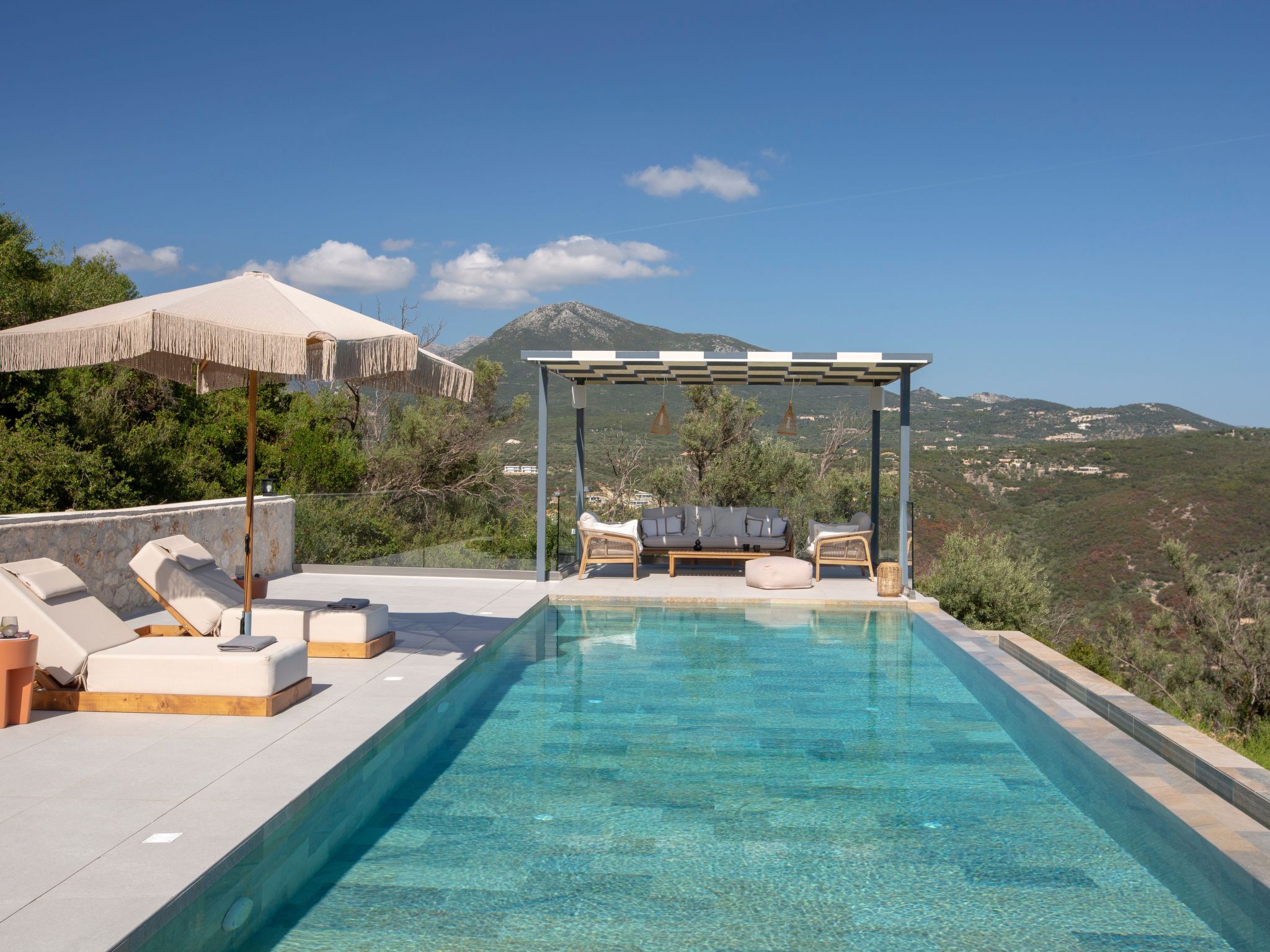 Ferienvilla "Yoni Villa" mit Infinity Pool-Buiten