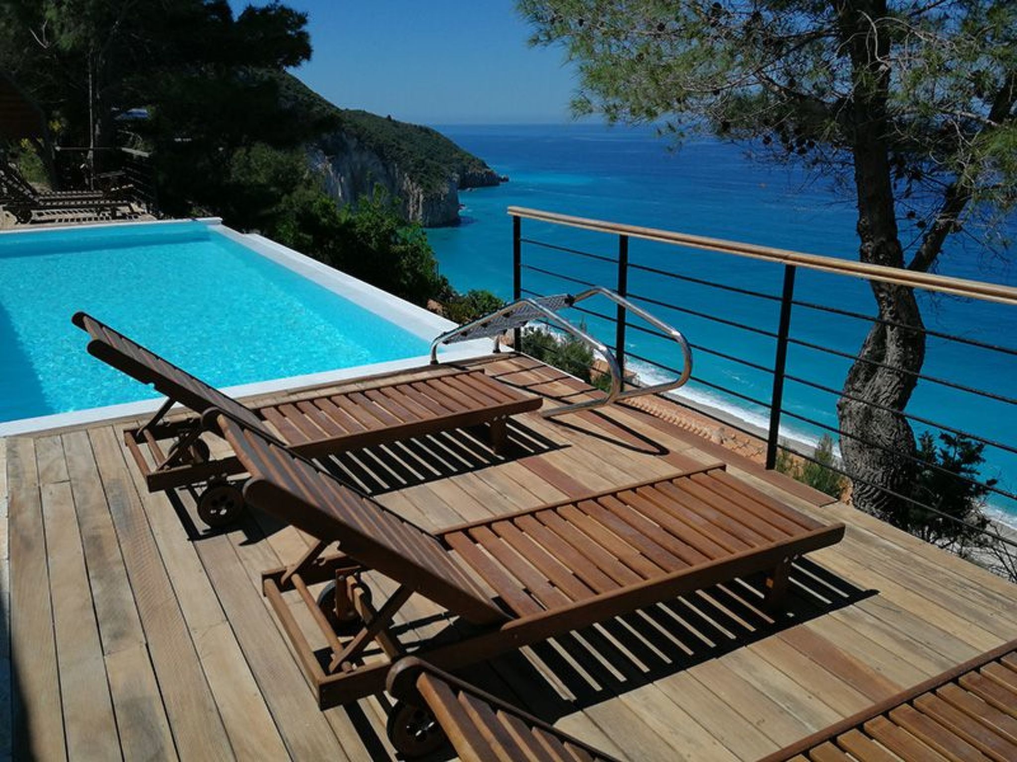 Milos Bay Villas- Brandneue moderne Villa mit spektakulärem Blick auf den Stran-Binnen