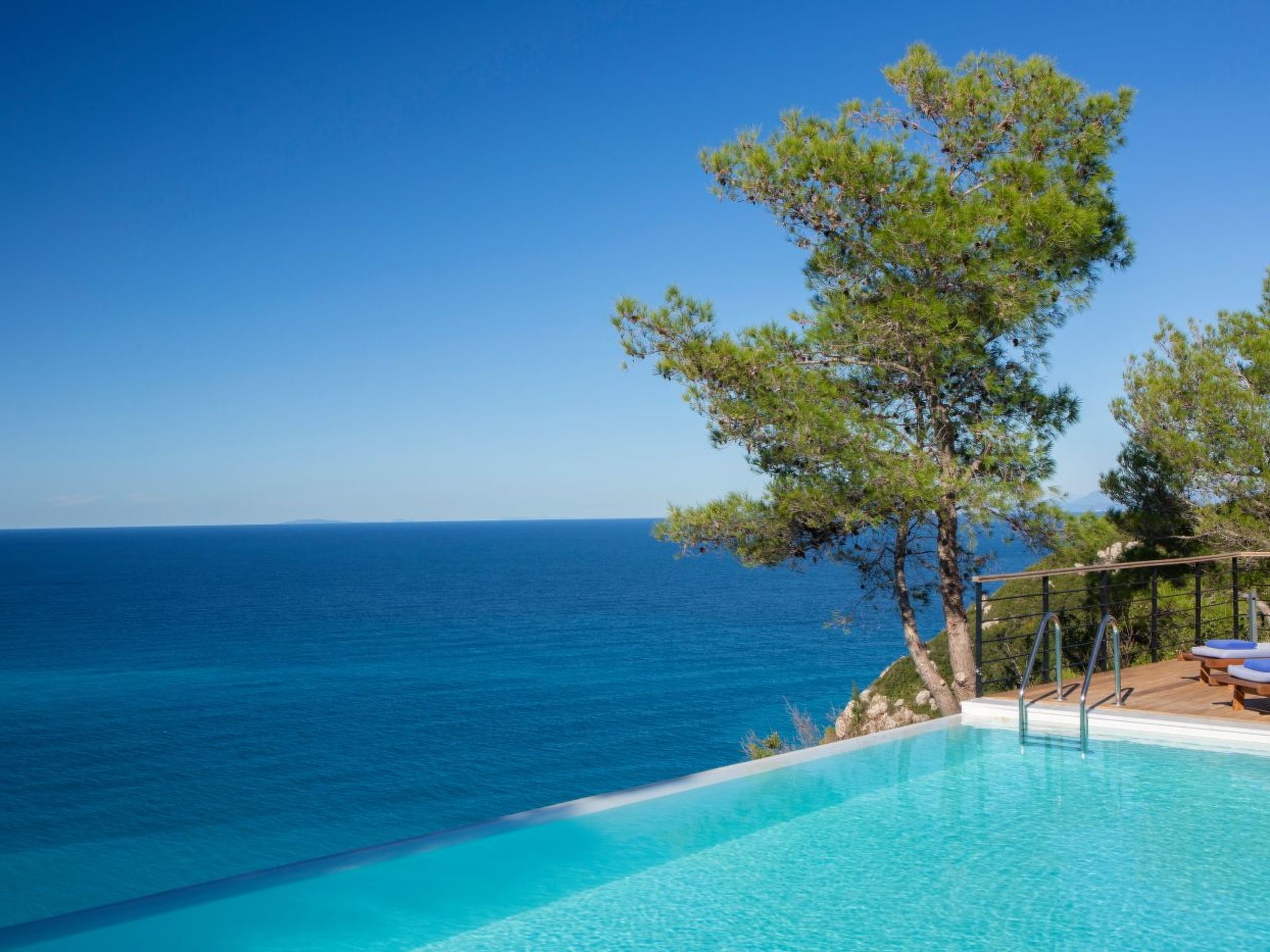 Milos Bay Villas- Brandneue moderne Villa mit spektakulärem Blick auf den Stran-Binnen