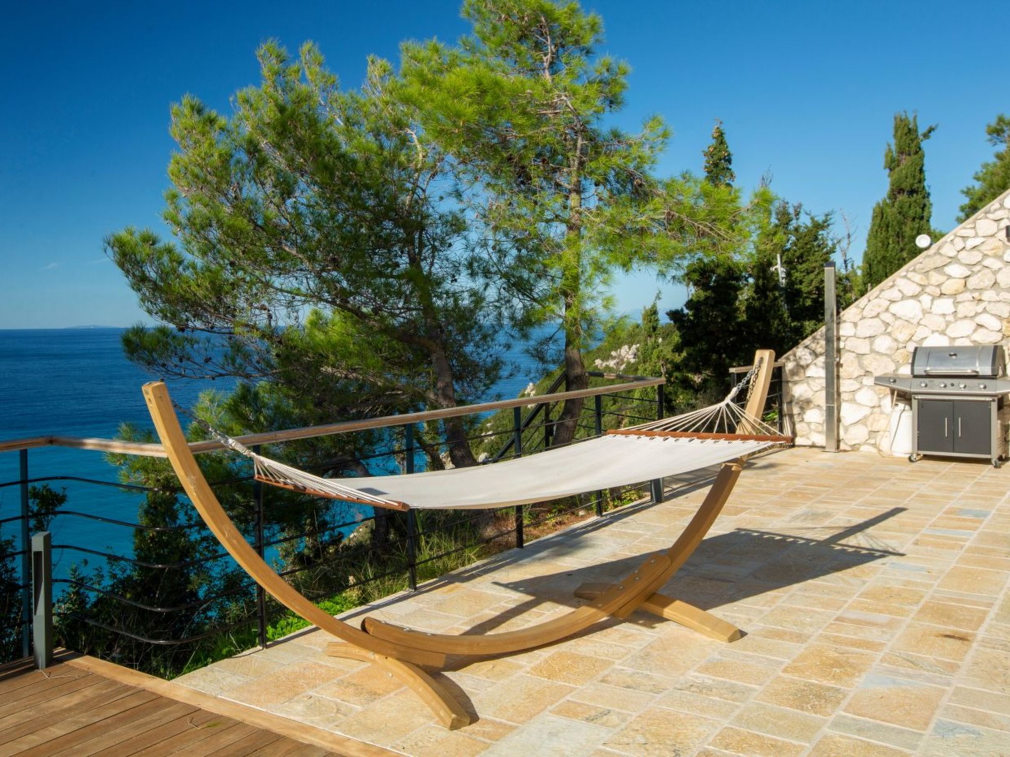 Milos Bay Villas- Brandneue moderne Villa mit spektakulärem Blick auf den Stran-Binnen