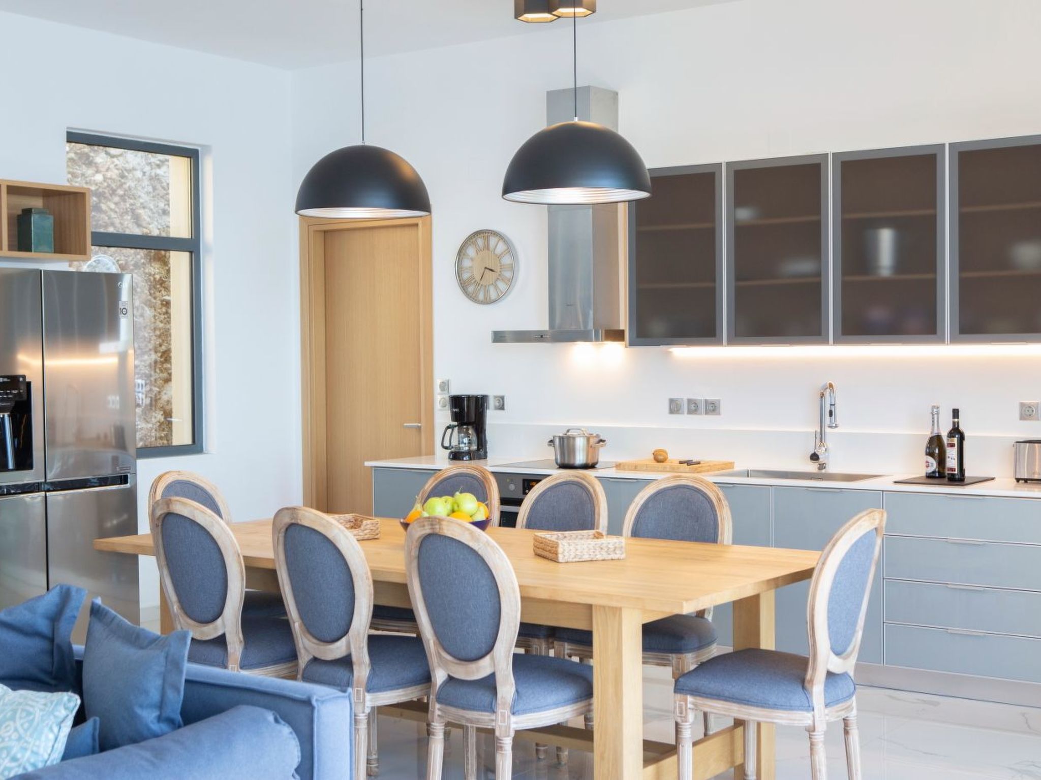 Milos Bay Villas- Brandneue moderne Villa mit spektakulärem Blick auf den Stran-Binnen